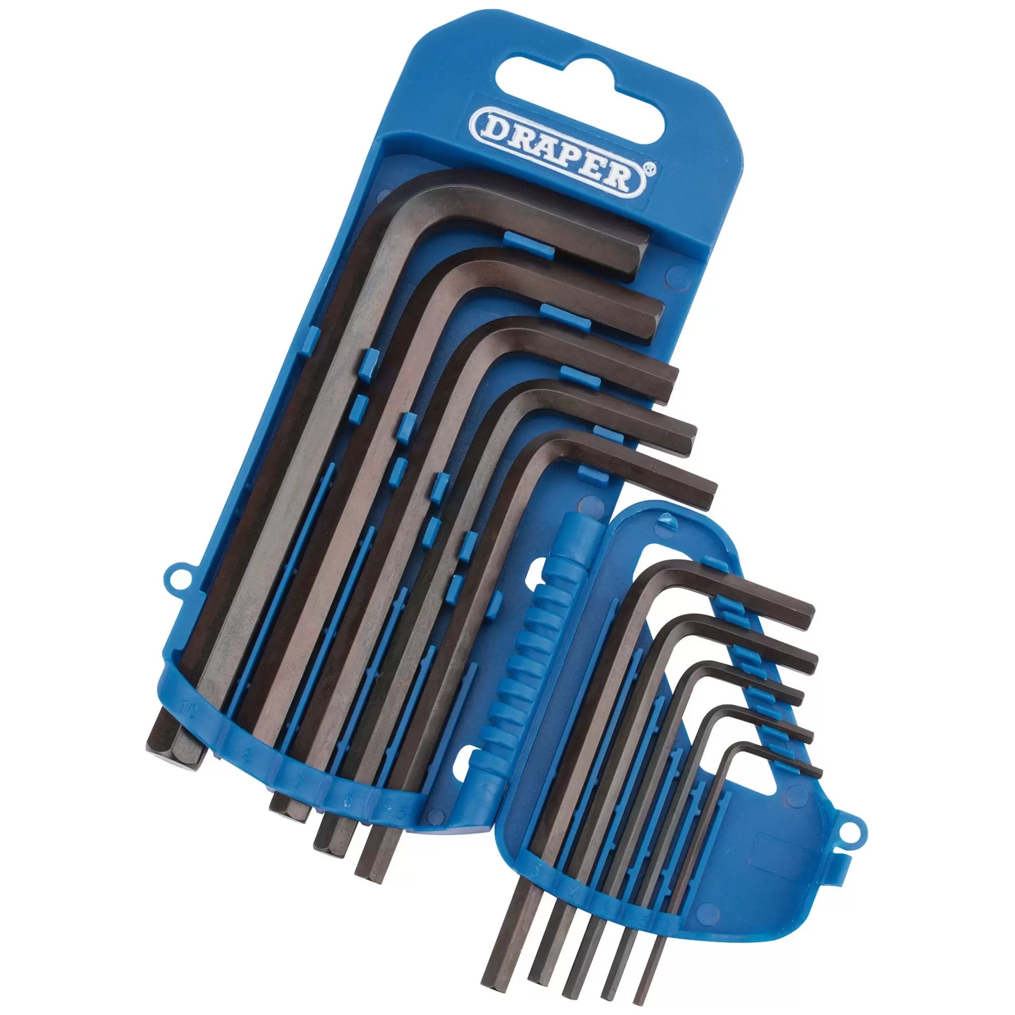 Draper Tools - 33687 - Metric Hexagon Key Set with Storage Holder (10 Piece)