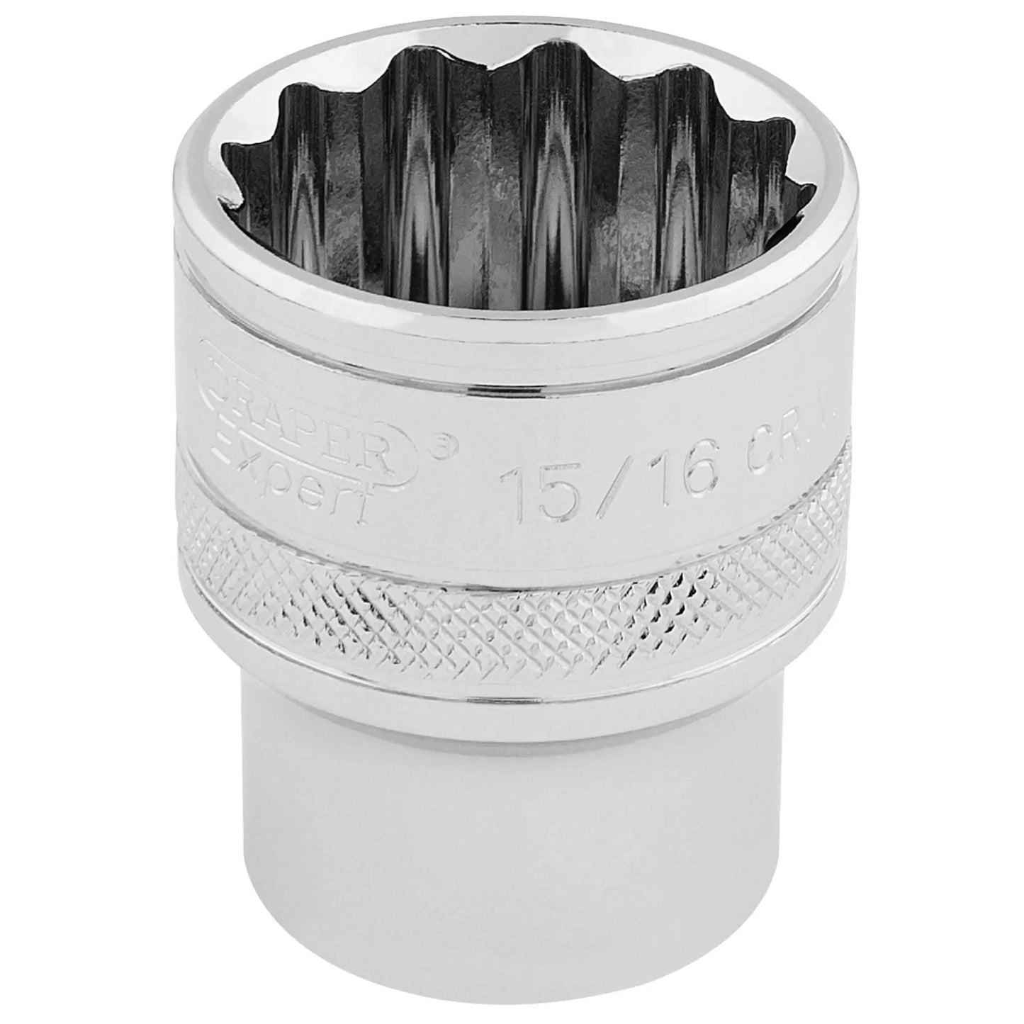 Draper Tools - 33724 - Draper Expert HI-TORQ® 12 Point Socket, 1/2" Sq. Dr., 15/16"