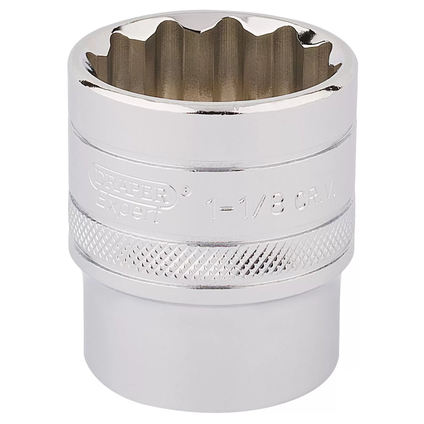 Draper Tools - 33727 - Draper Expert HI-TORQ® 12 Point Socket, 1/2" Sq. Dr., 1 1/8"