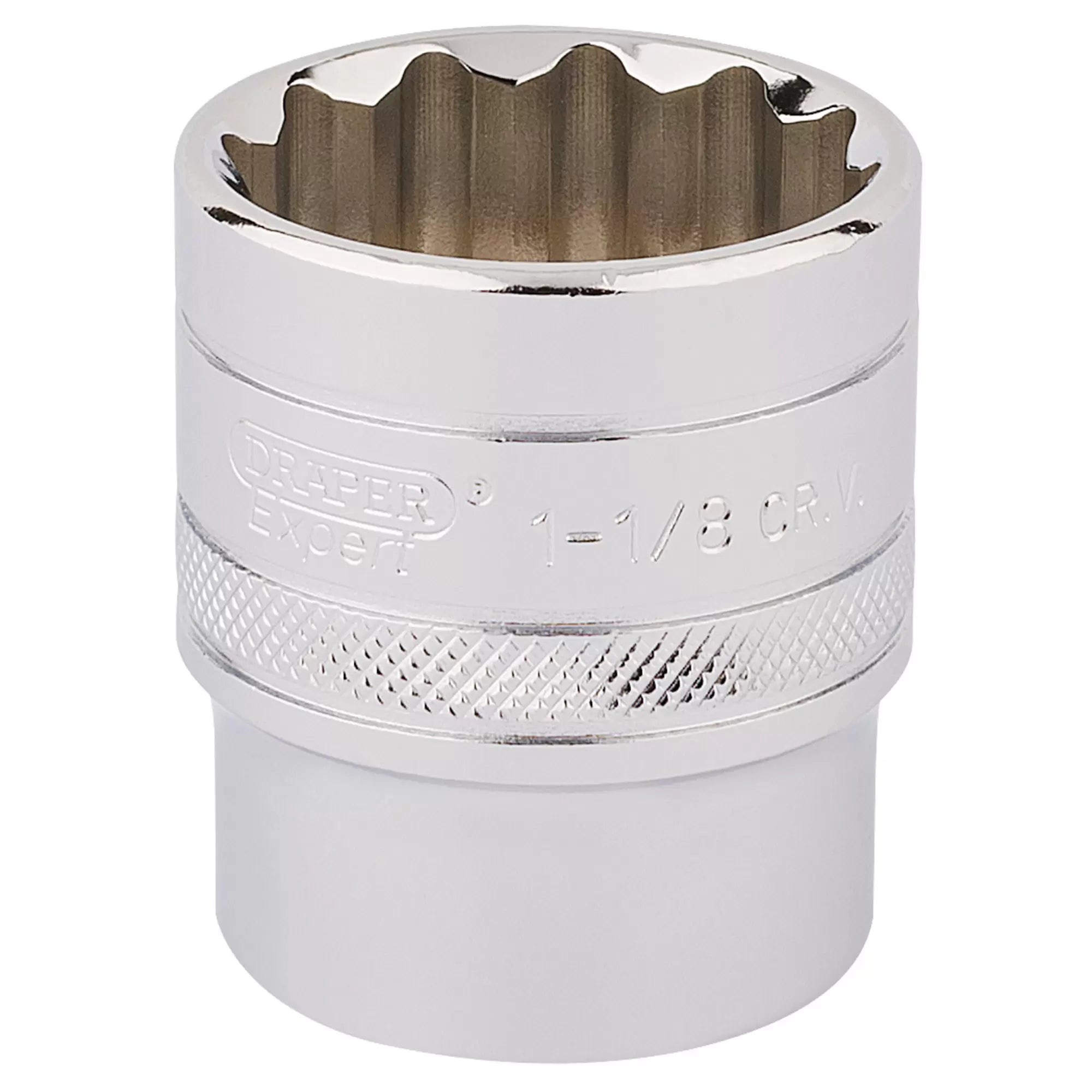 Draper Tools - 33727 - Draper Expert HI-TORQ® 12 Point Socket, 1/2" Sq. Dr., 1 1/8"