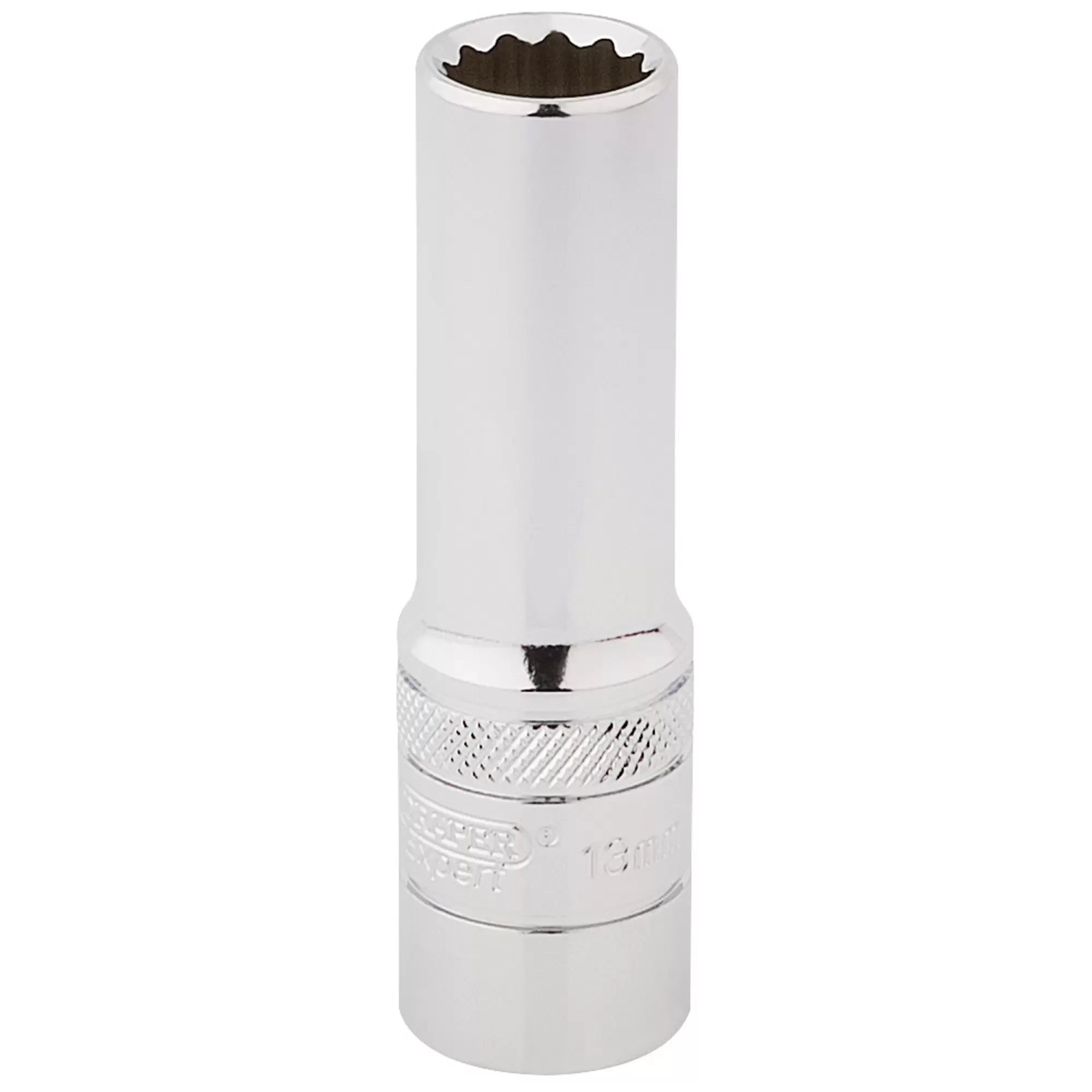 Draper Tools - 33732 - Draper Expert HI-TORQ® 12 Point Deep Socket, 1/2" Sq. Dr., 13mm