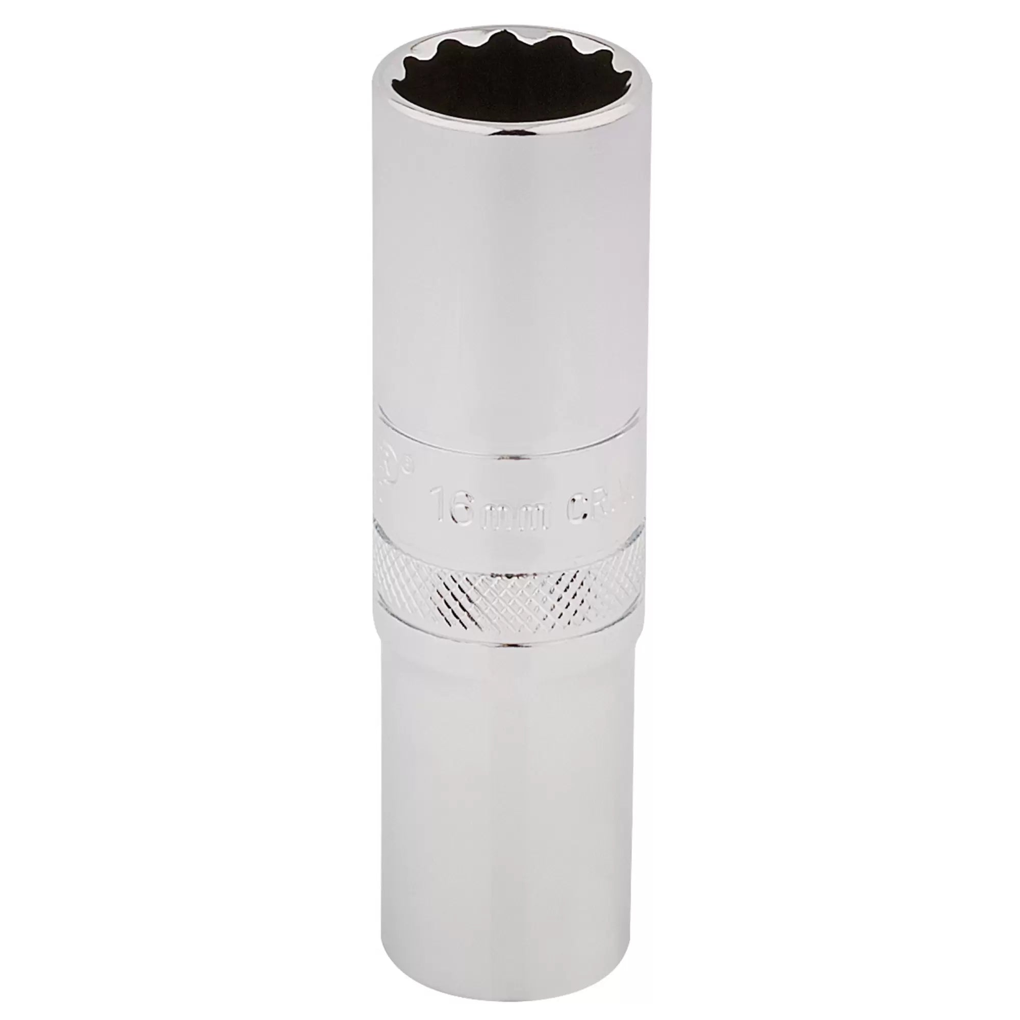 Draper Tools - 33734 - Draper Expert HI-TORQ® 12 Point Deep Socket, 1/2" Sq. Dr., 16mm