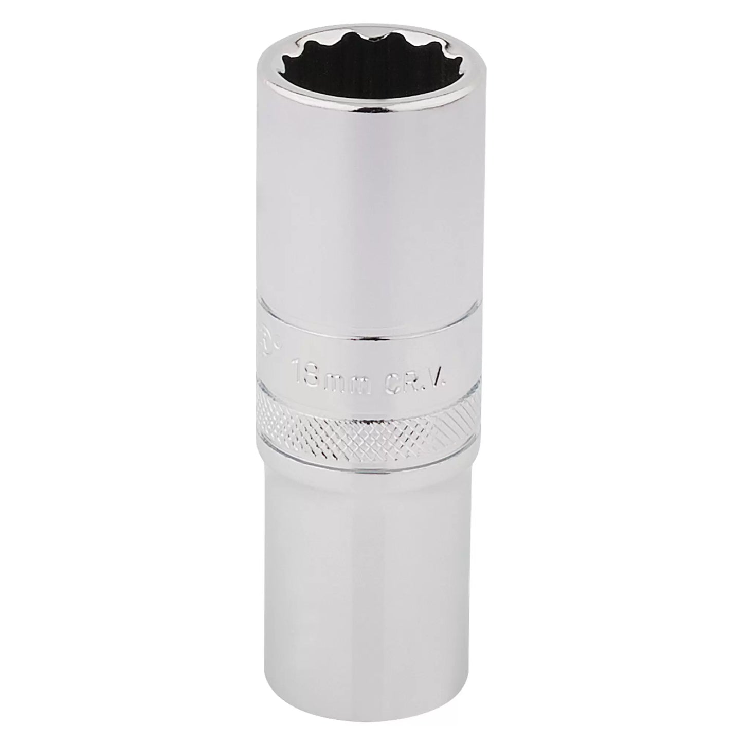 Draper Tools - 33741 - Draper Expert HI-TORQ® 12 Point Deep Socket, 1/2" Sq. Dr., 18mm