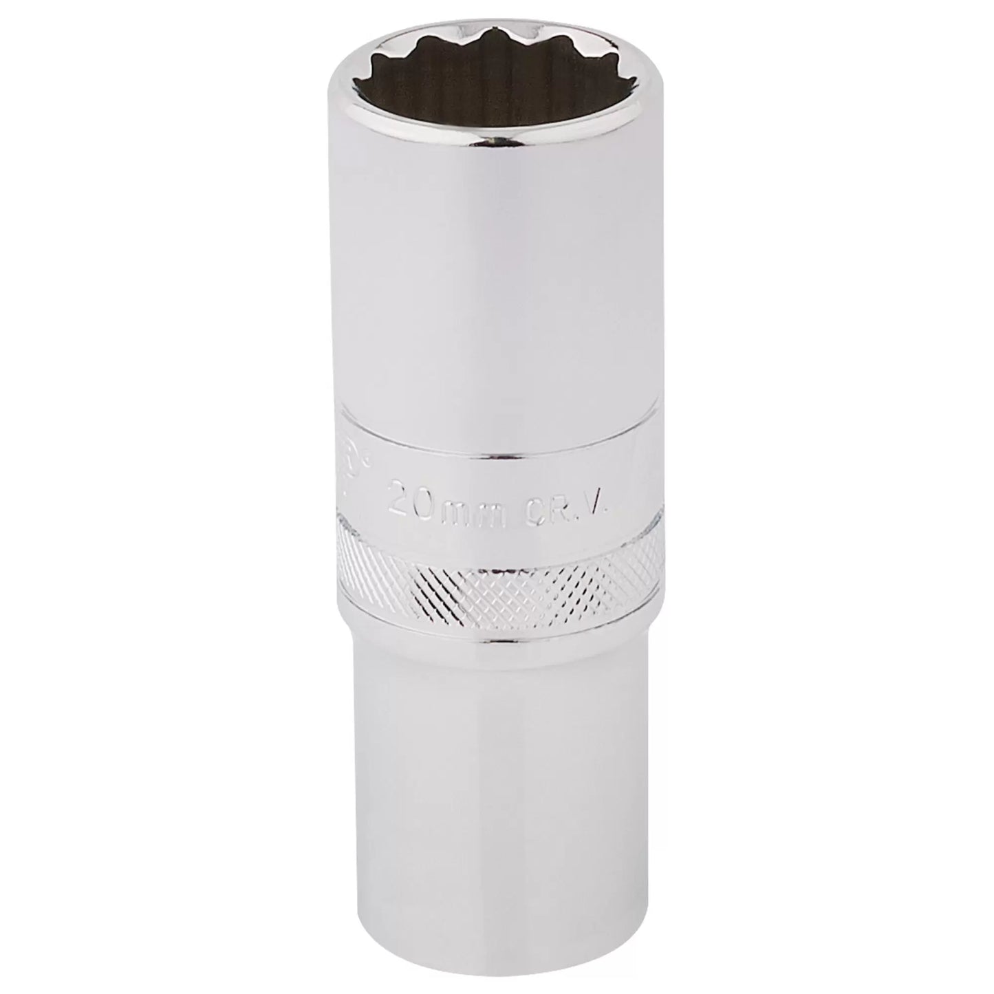 Draper Tools - 33787 - Draper Expert HI-TORQ® 12 Point Deep Socket, 1/2" Sq. Dr., 20mm