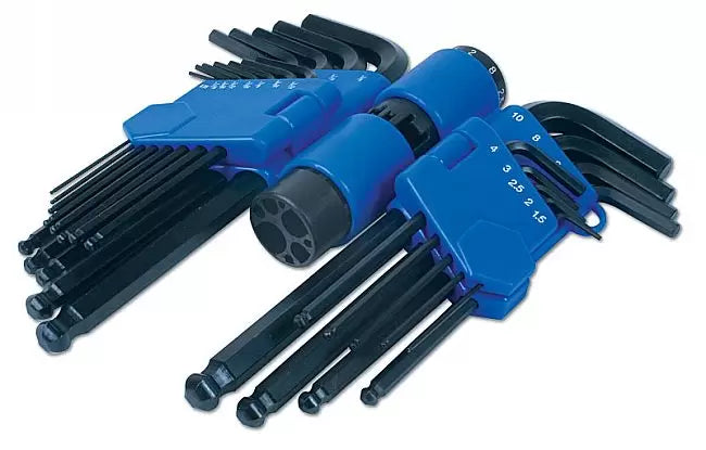 Laser - 3383 - Ball End Metric & Imperial Hex Key Set 22pc
