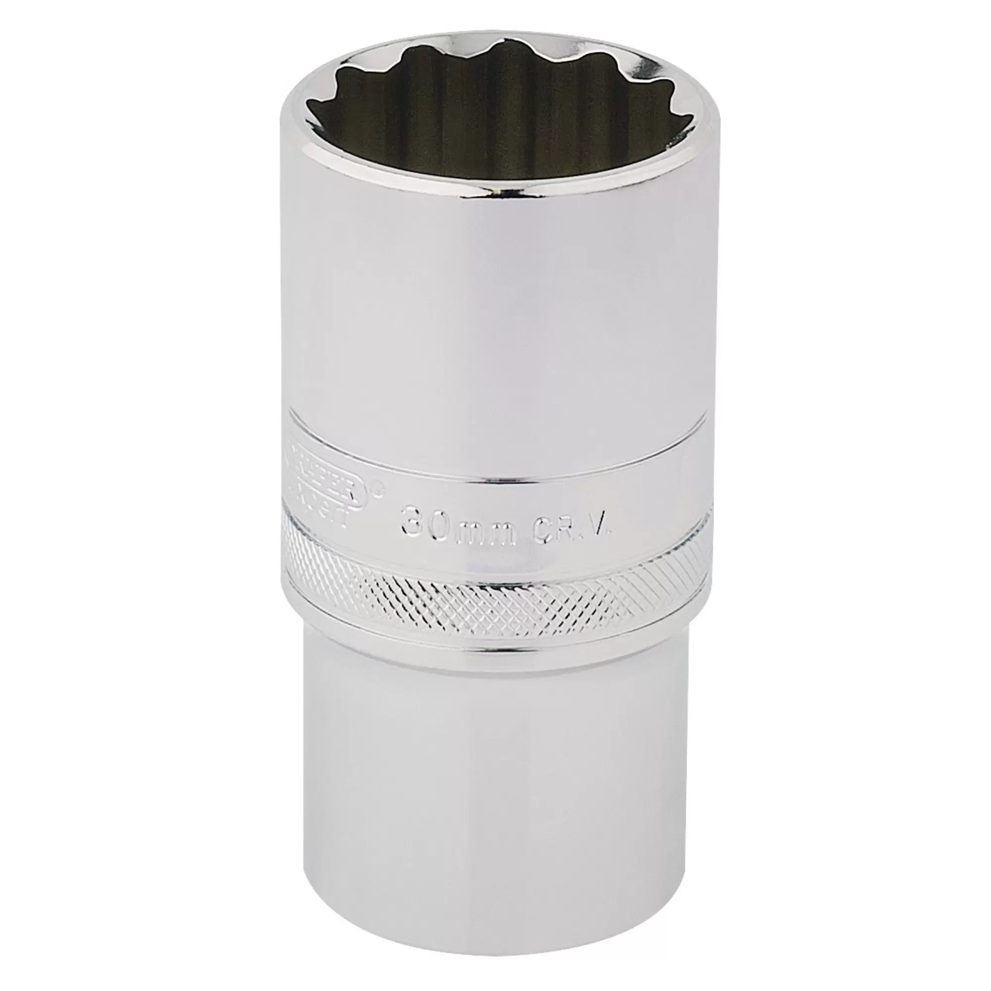 Draper Tools - 33858 - Draper Expert HI-TORQ® 12 Point Deep Socket, 1/2" Sq. Dr., 30mm