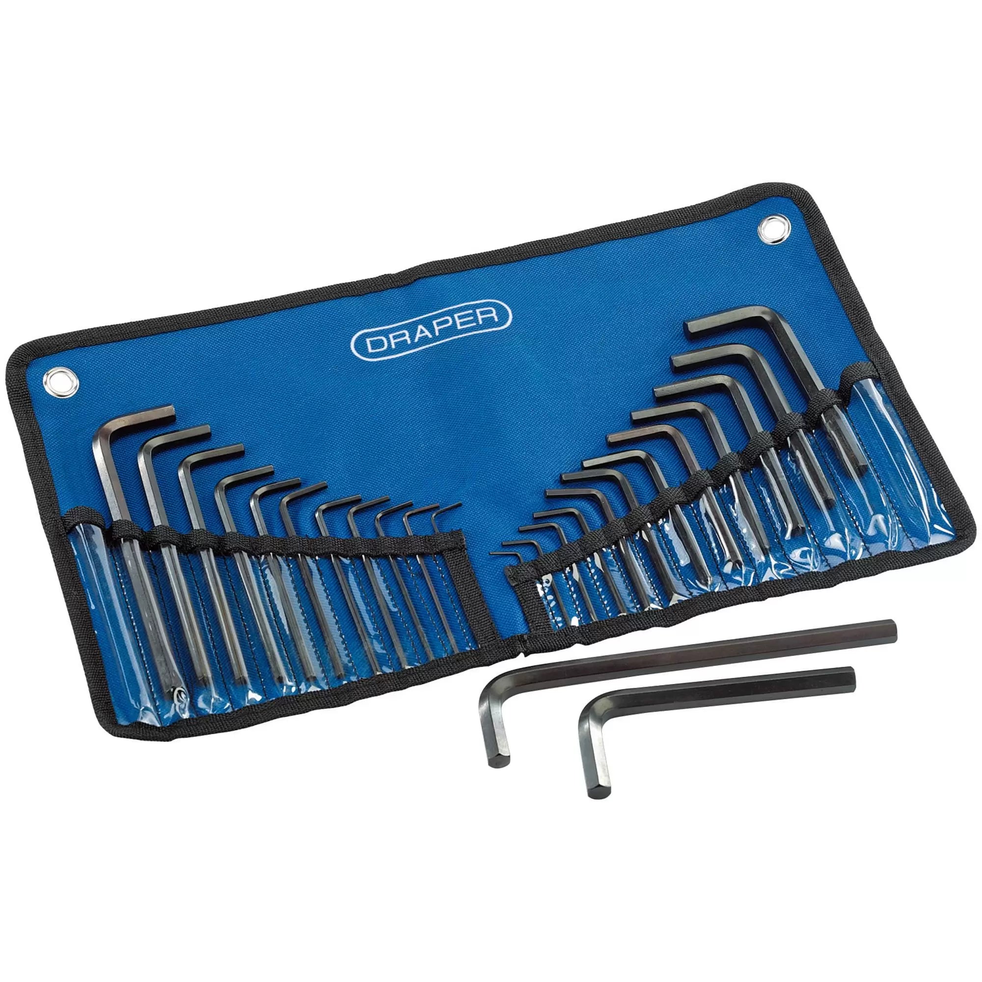 Draper Tools - 33892 - Metric/Imperial Combined Hex. Key Set (25 Piece)