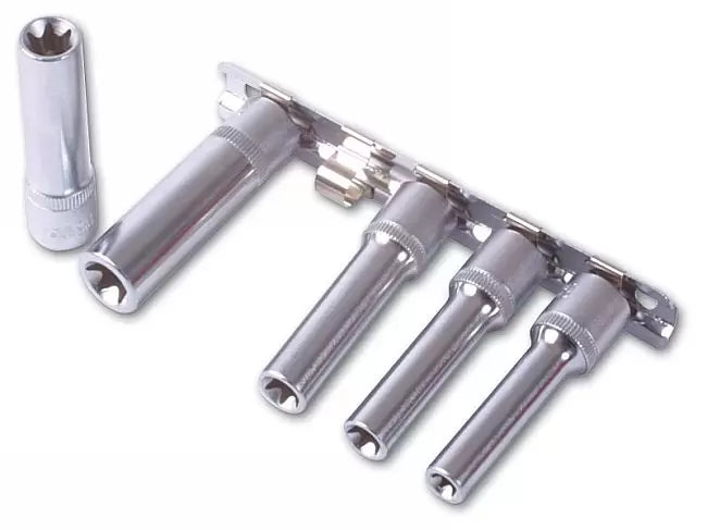 Laser - 3393 - Deep Star Socket Set 3/8"D 5pc