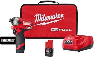 Milwaukee  M12™ FUEL™ SURGE™ 1/4 in. Hex Hydraulic Driver 2 Battery Kit