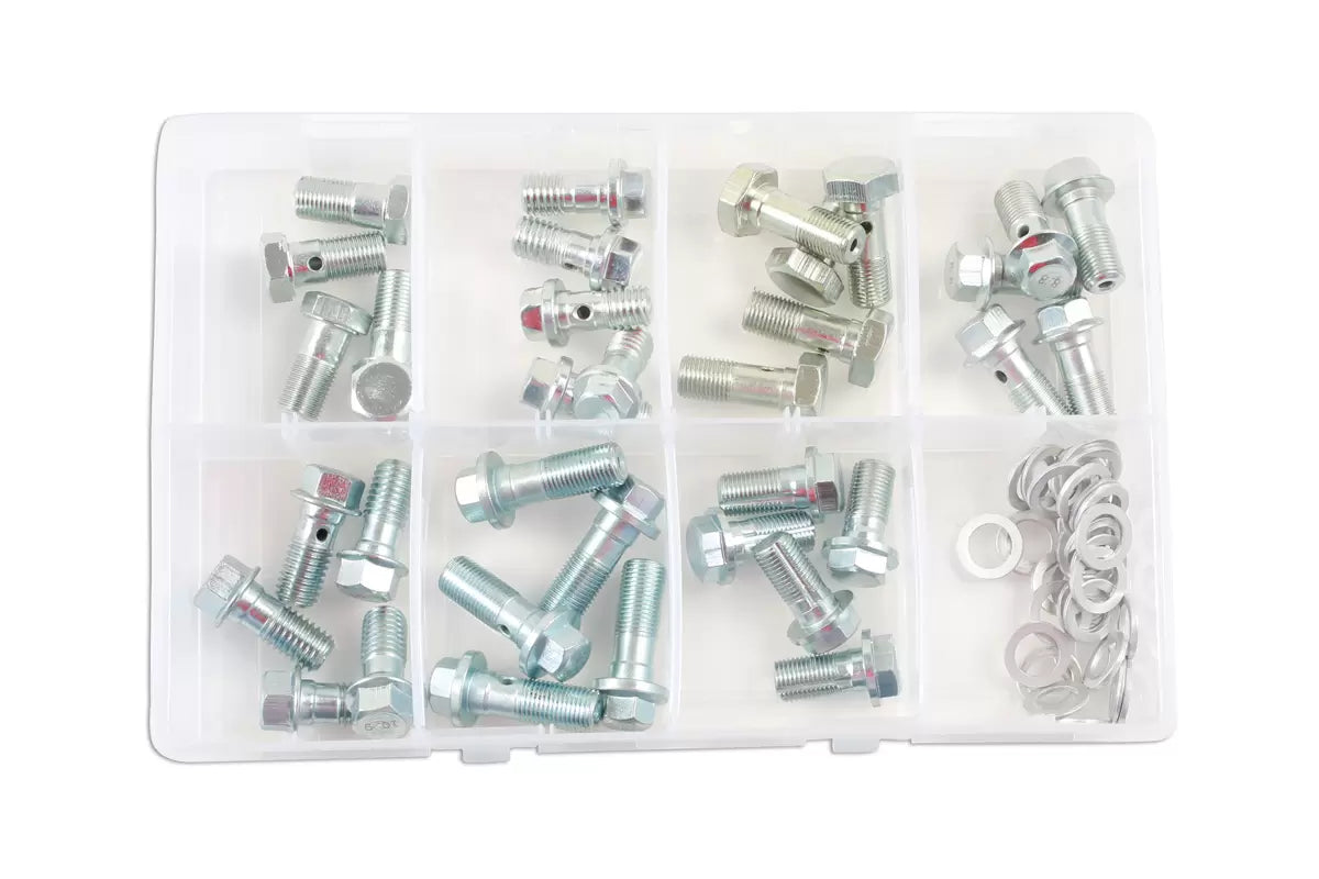 Connect - 34154 - Assorted Brake Hose Banjo Bolts M10 70pc
