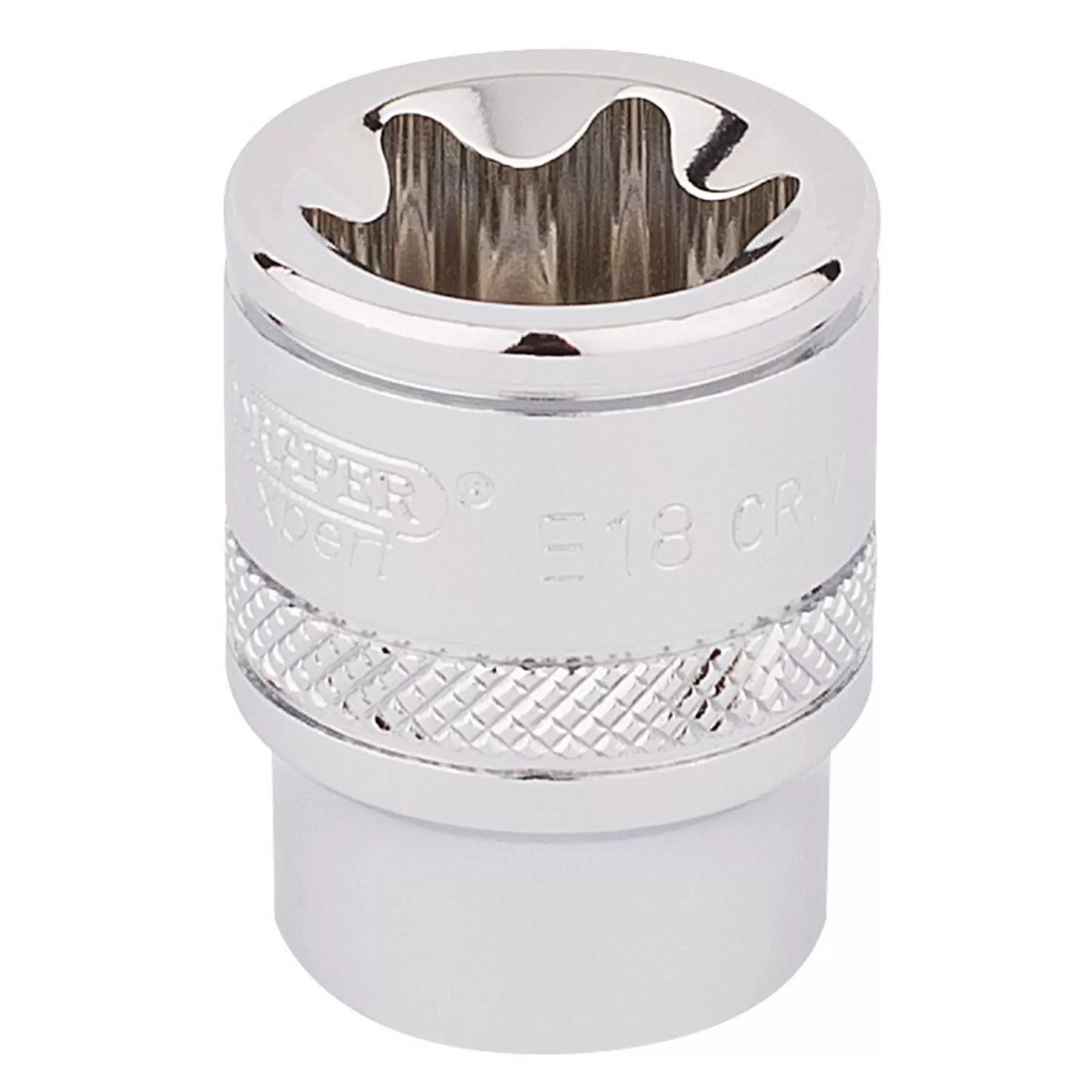 Draper Tools - 34207 - Draper Expert TX-STAR® Socket, 3/8" Sq. Dr., E18
