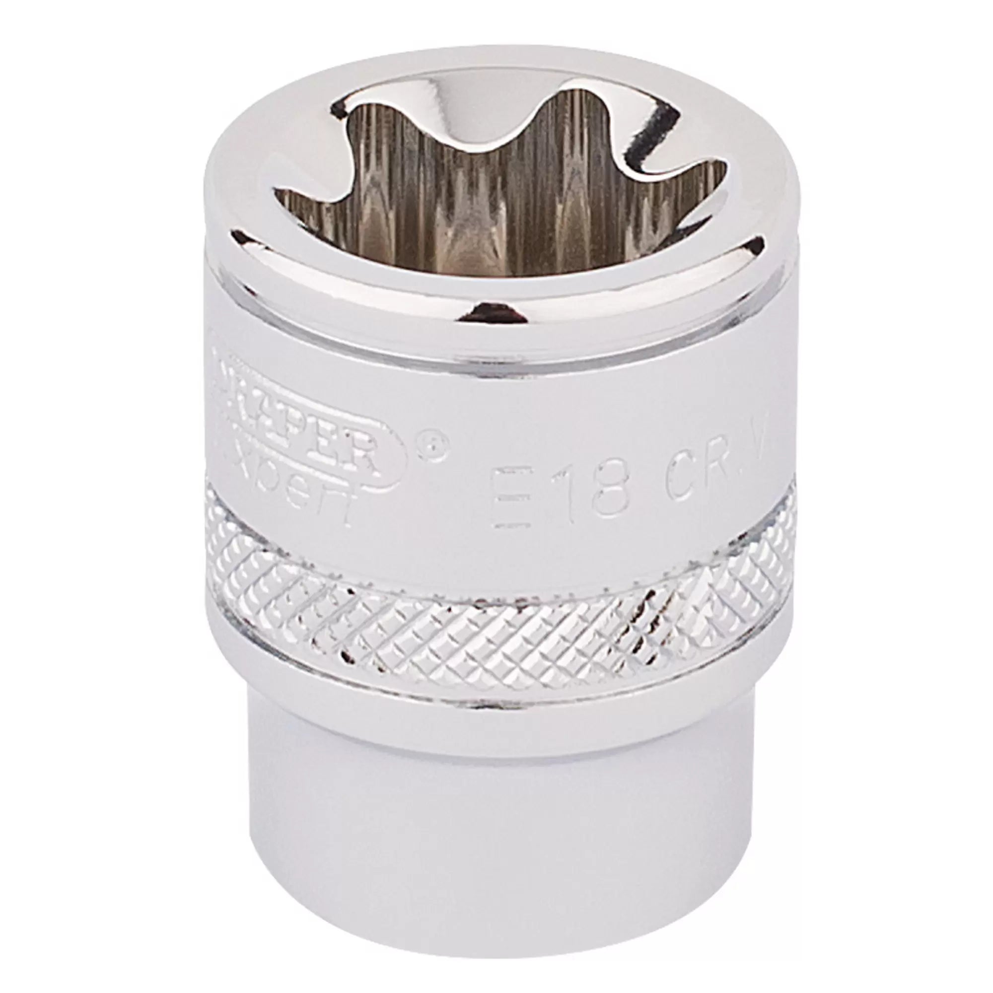 Draper Tools - 34207 - Draper Expert TX-STAR® Socket, 3/8" Sq. Dr., E18