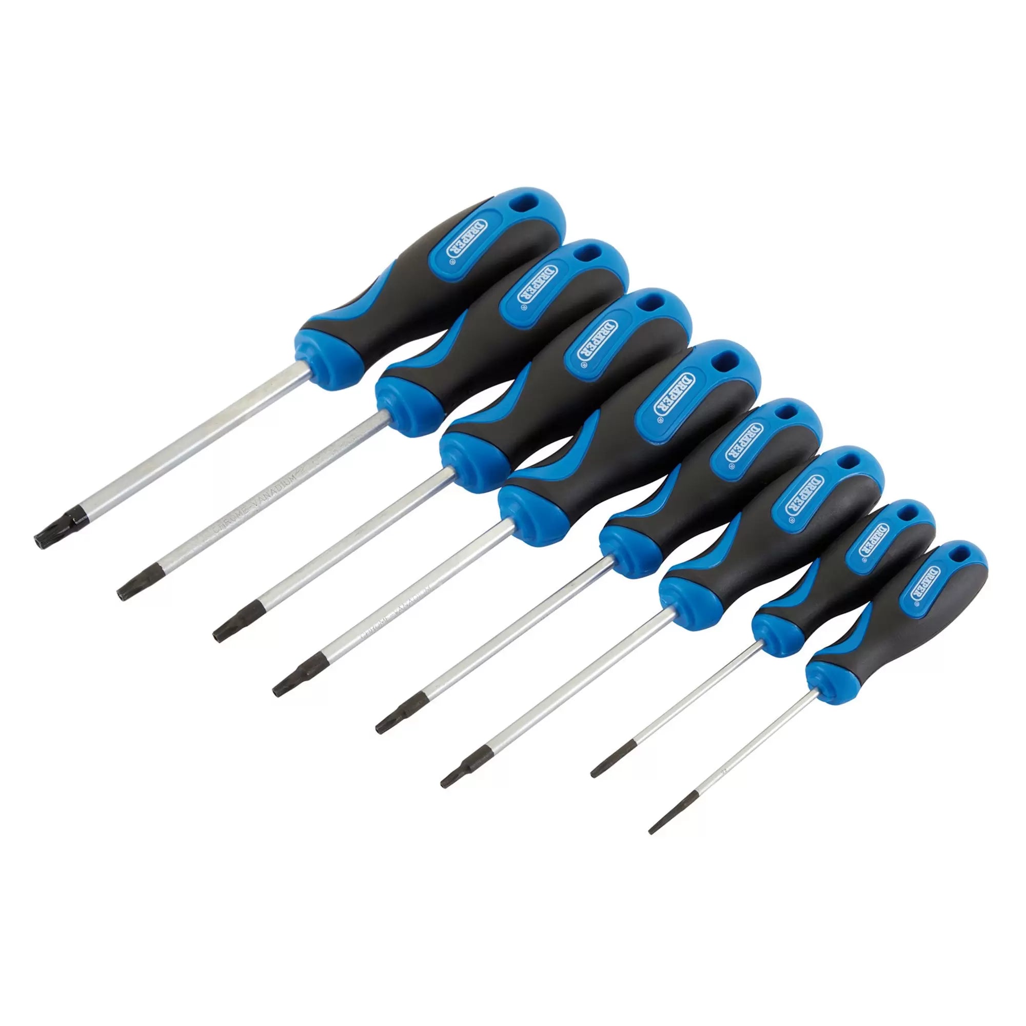 Draper Tools - 34251 - Draper TX-STAR® and Draper TX-STAR® Security Soft Grip Screwdriver Set (8 Piece)