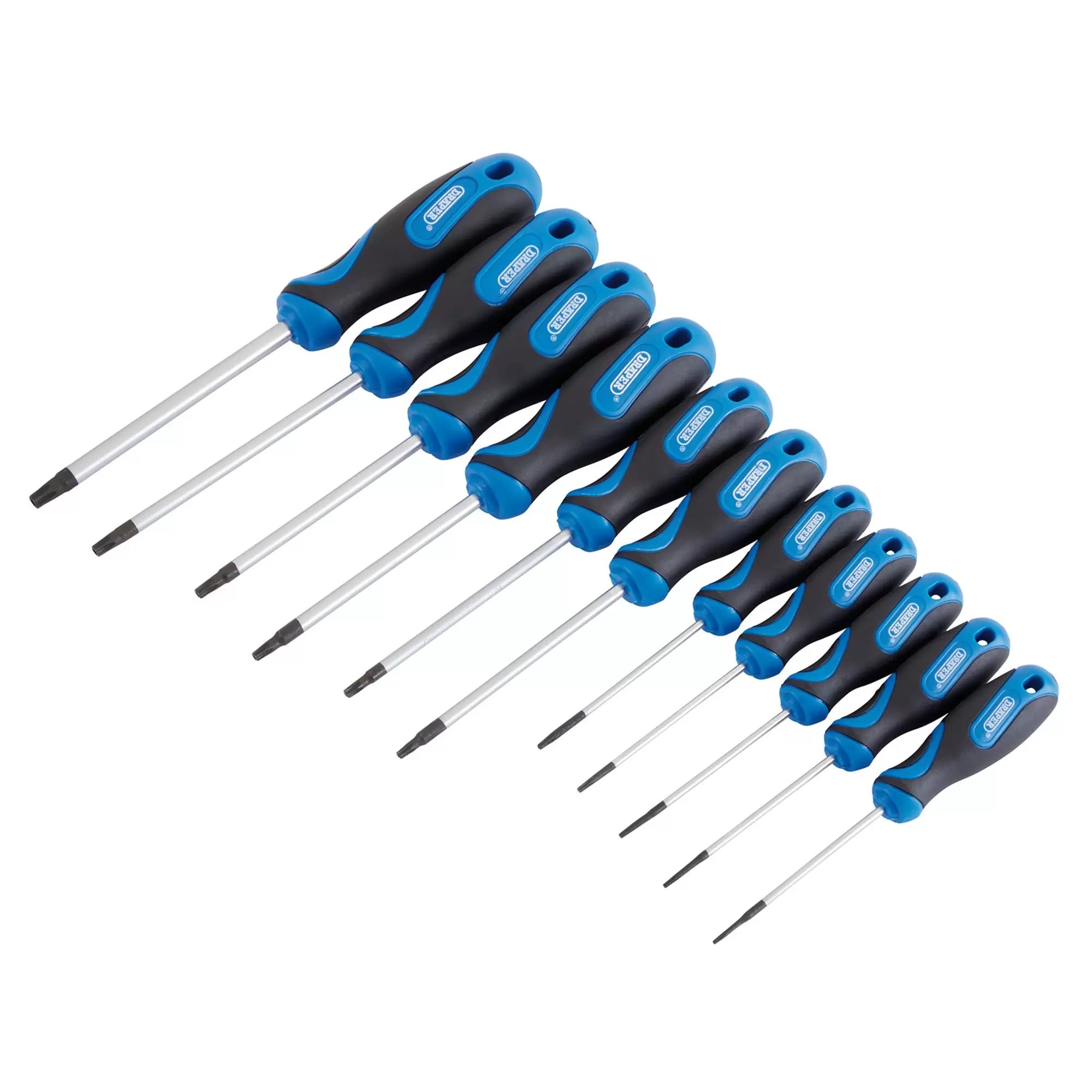 Draper Tools - 34253 - Draper TX-STAR® and Draper TX-STAR® Security Soft Grip Screwdriver Set (11 Piece)
