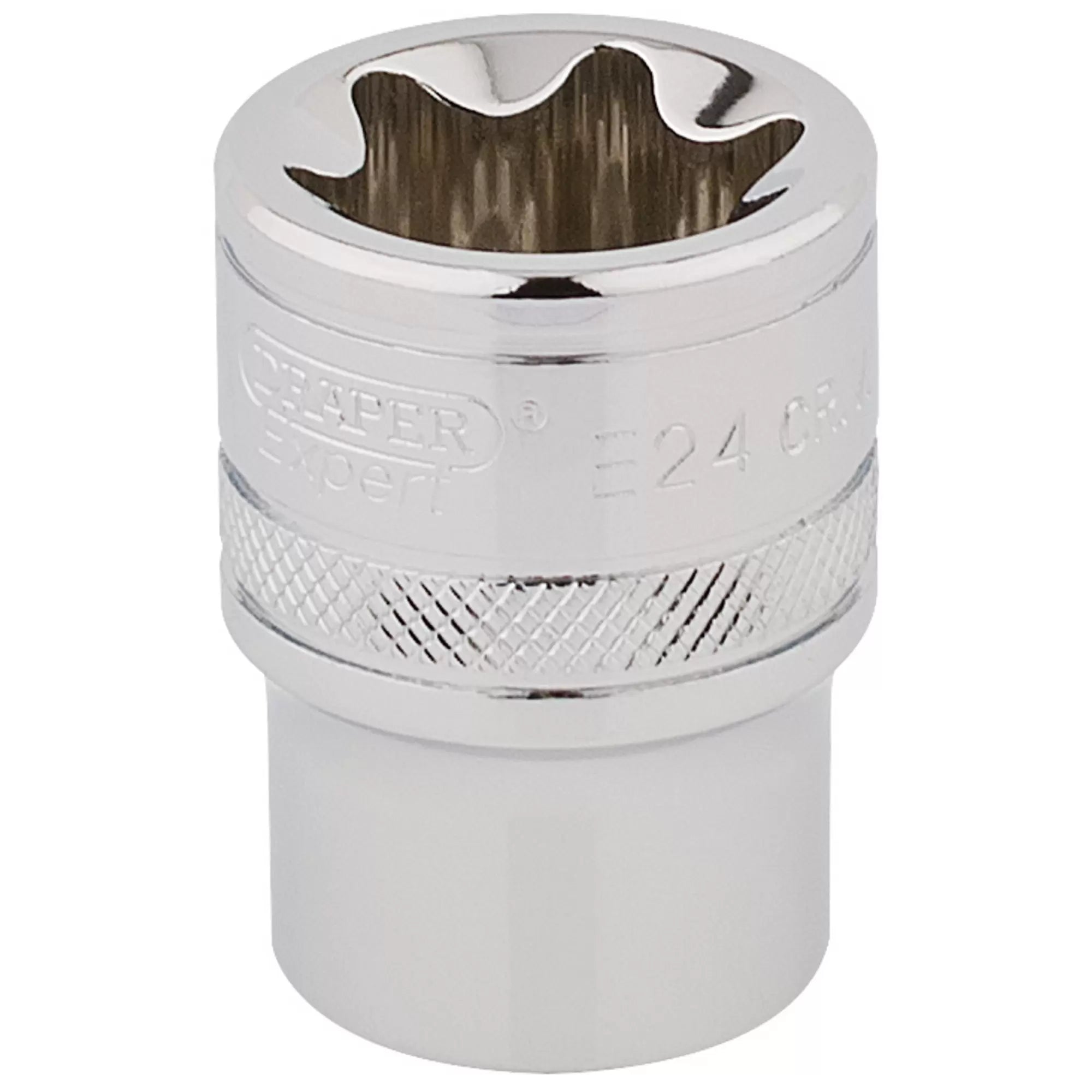 Draper Tools - 34402 - Draper Expert TX-STAR® Socket, 1/2" Sq. Dr., E24