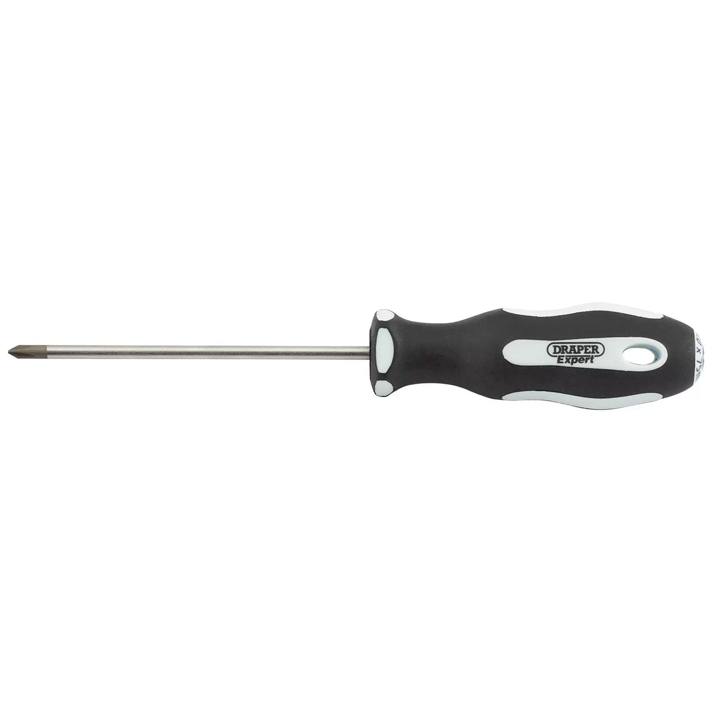 Draper Tools - 34982 - Draper Expert Cross Slot Soft Grip Screwdriver, No.0 x 75mm