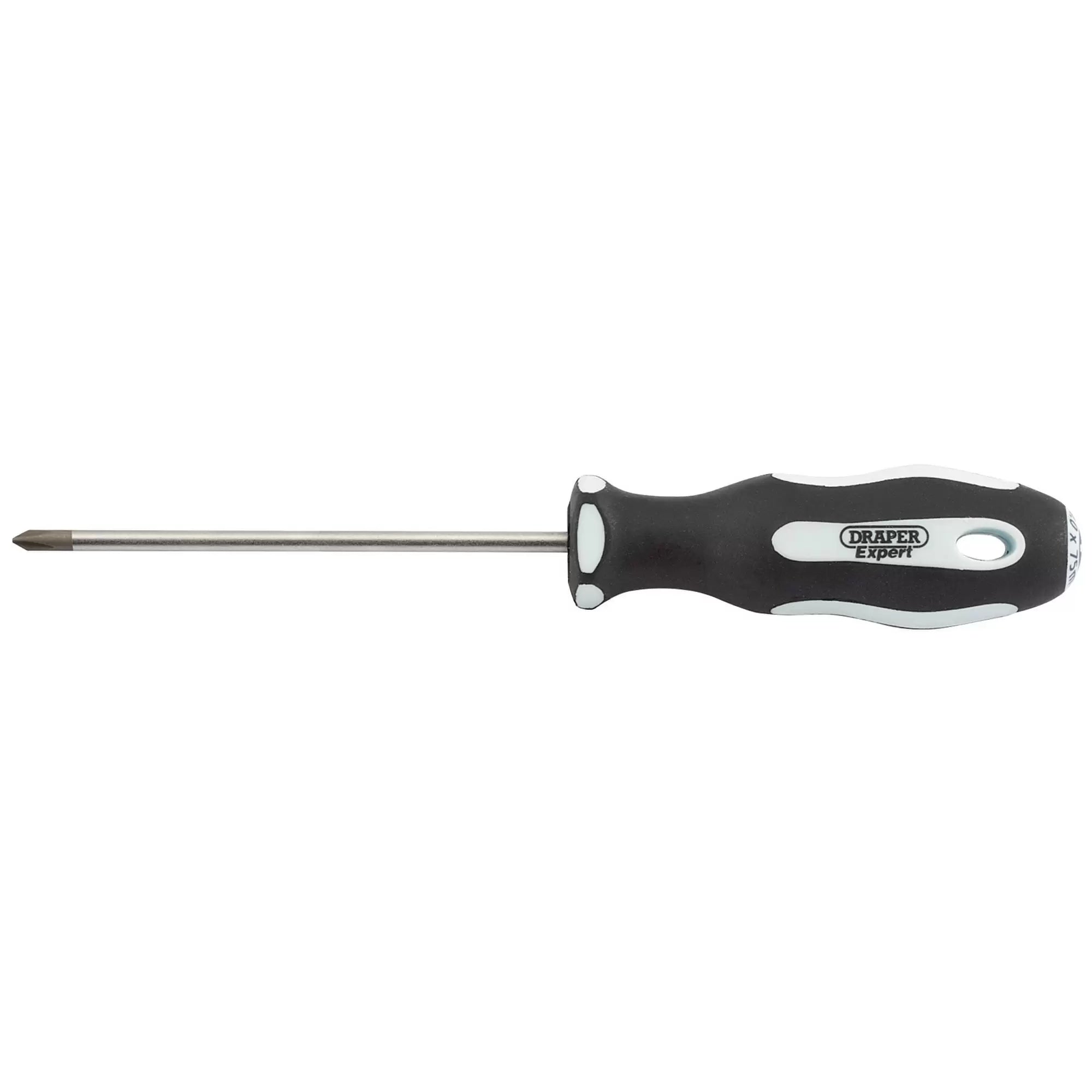 Draper Tools - 34982 - Draper Expert Cross Slot Soft Grip Screwdriver, No.0 x 75mm