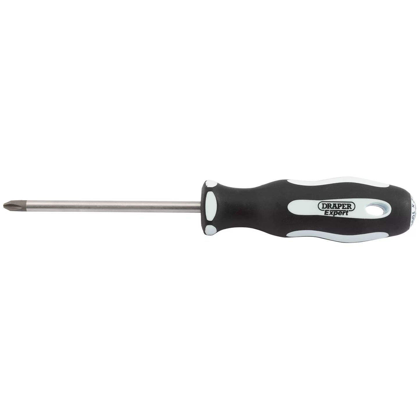 Draper Tools - 34992 - Draper Expert Cross Slot Soft Grip Screwdriver, No.2 x 100mm