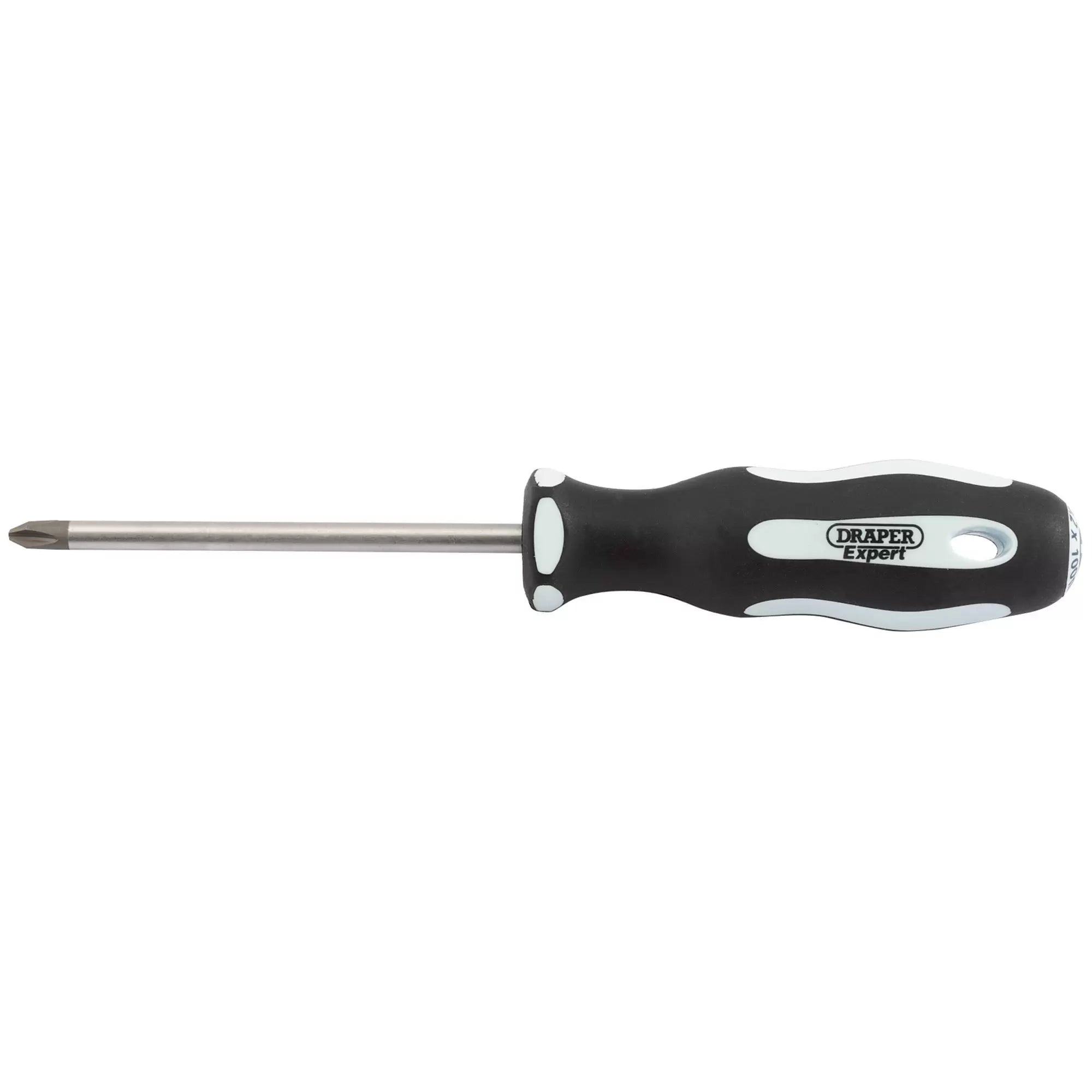 Draper Tools - 34992 - Draper Expert Cross Slot Soft Grip Screwdriver, No.2 x 100mm