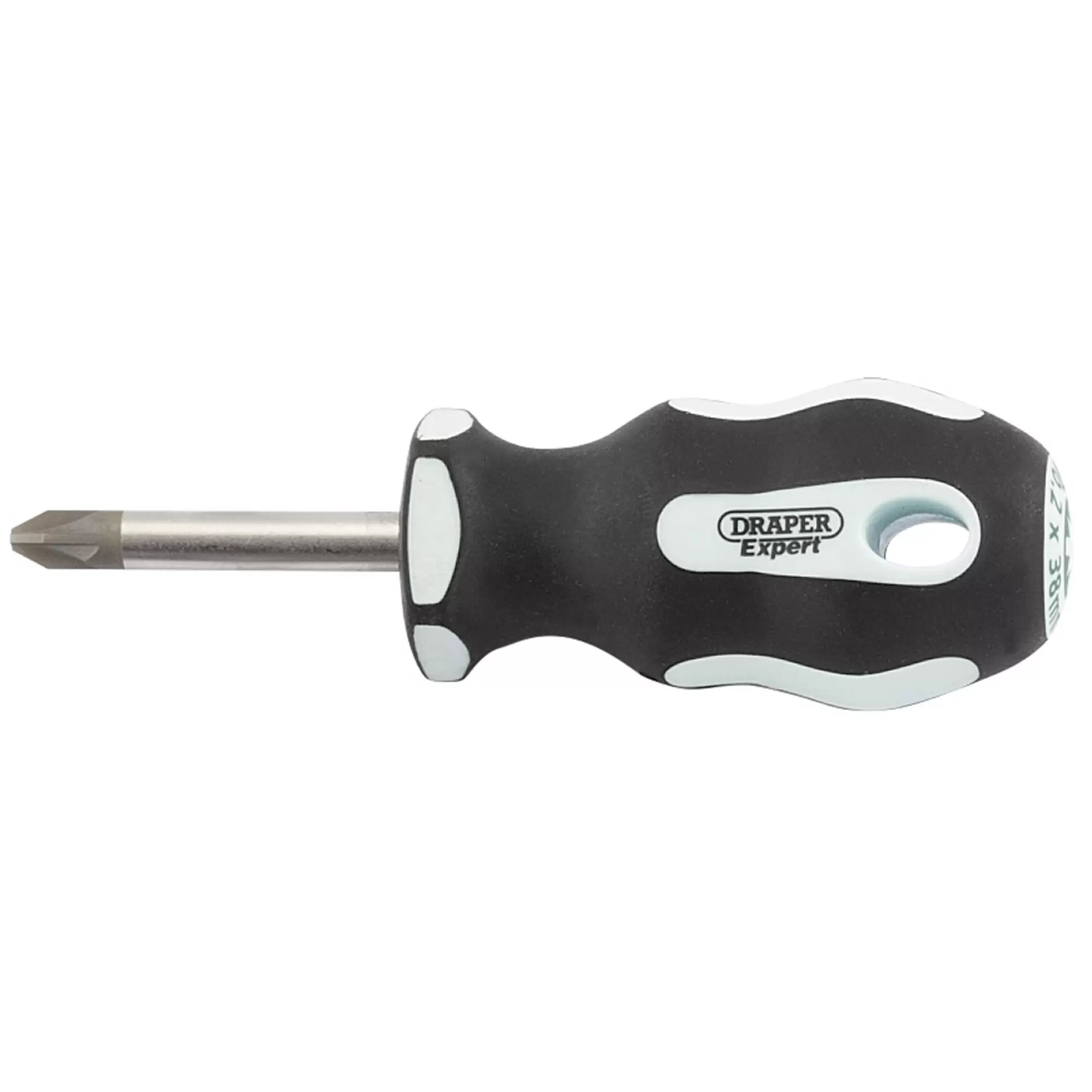 Draper Tools - 34996 - Draper Expert PZ TYPE Soft Grip Screwdriver, No.2 x 38mm