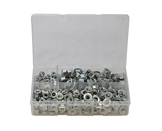 Connect - 35015 - Assorted Metric Flange Nuts Box 225pc