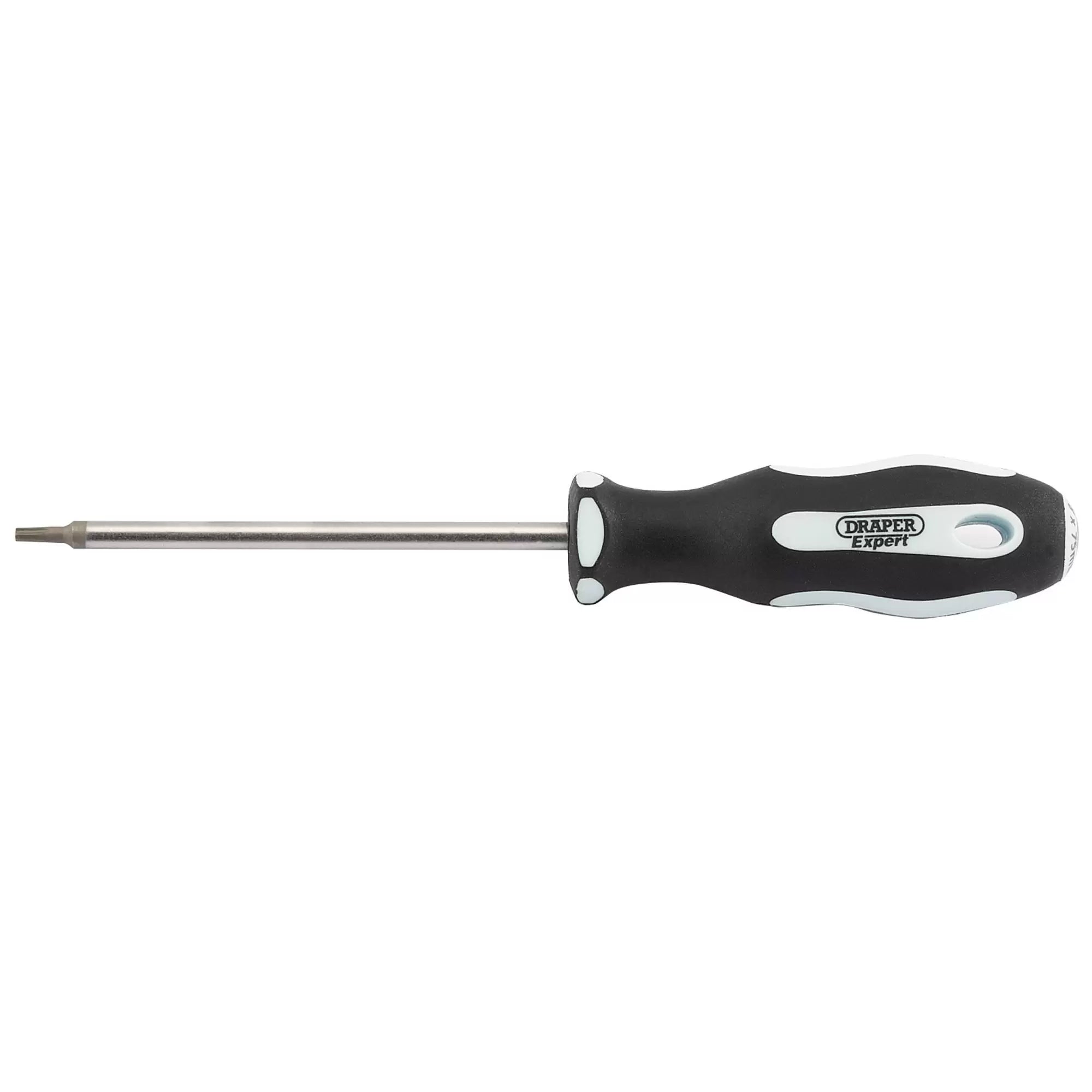 Draper Tools - 35051 - Draper Expert TX-STAR® Soft Grip Screwdriver, T8 x 75mm