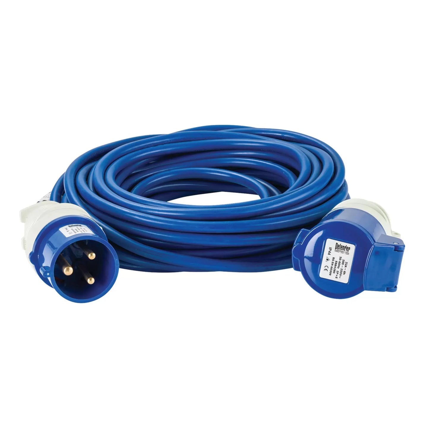 Draper Tools - 35068 - Defender E85237 230V Arctic Extension Lead, Blue, 2.5mm&sup2;, 32A, 14m