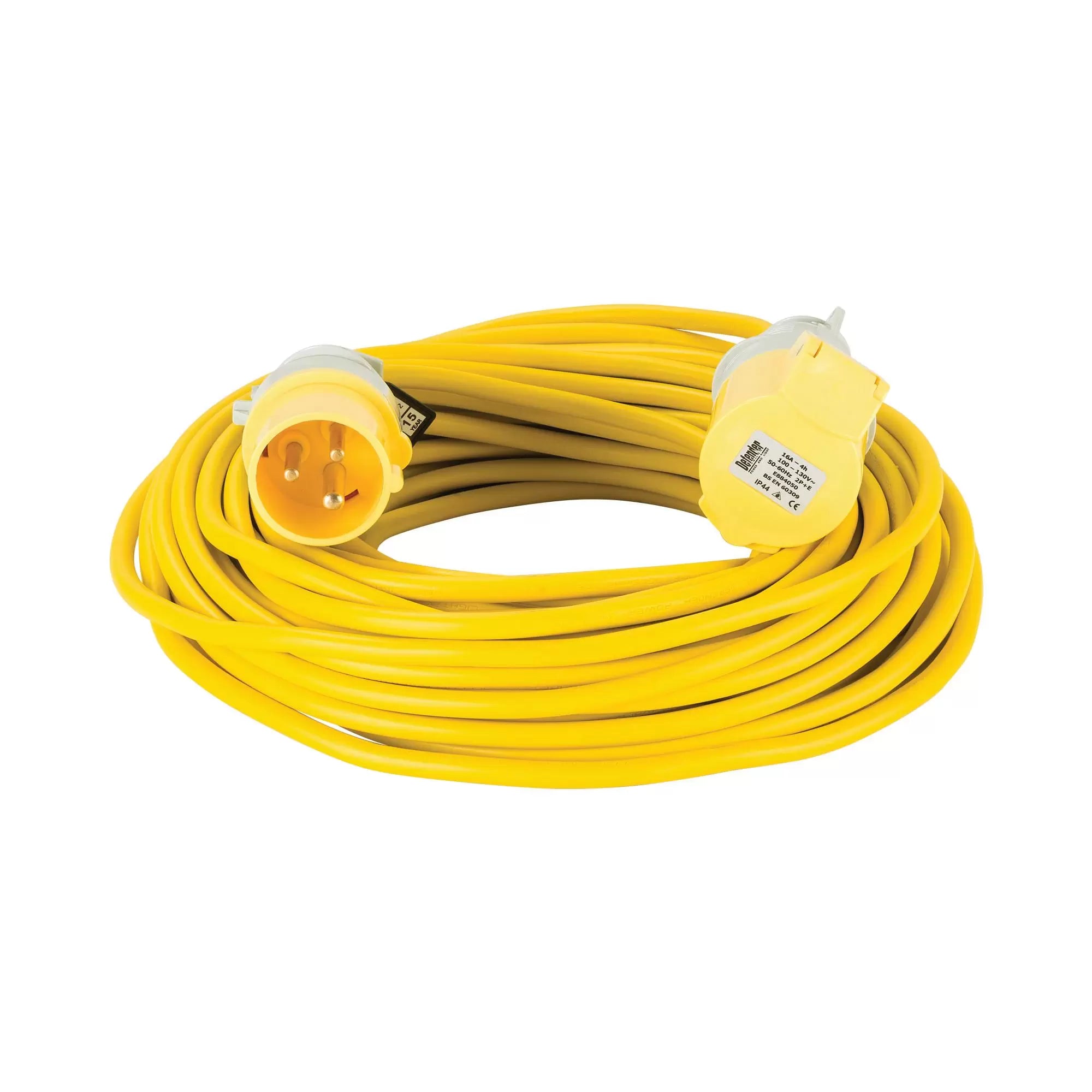 Draper Tools - 35070 - Defender E85230 110V Extension Lead, Yellow, 1.5mm&sup2;, 16A, 25m