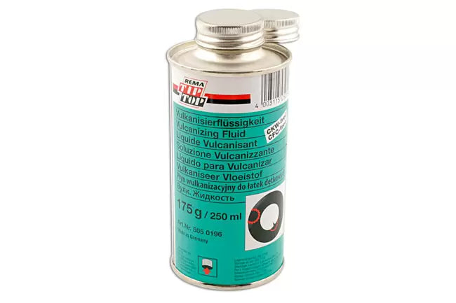 Connect - 35096 - Tube Patch Vulcanising Fluid 175g c/w brush 1pc