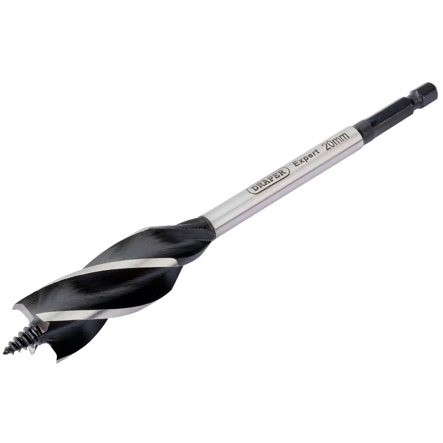 Draper Tools - 35120 - Draper Expert 4 Fluted Auger Bit, 20 x 165mm