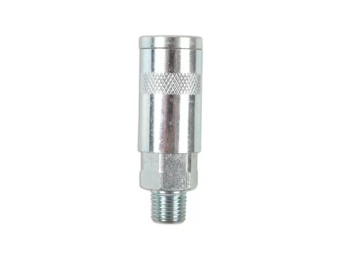 Connect - 35187 - Cyclone Double Action Male Air Line Coupling 1/4 2pc