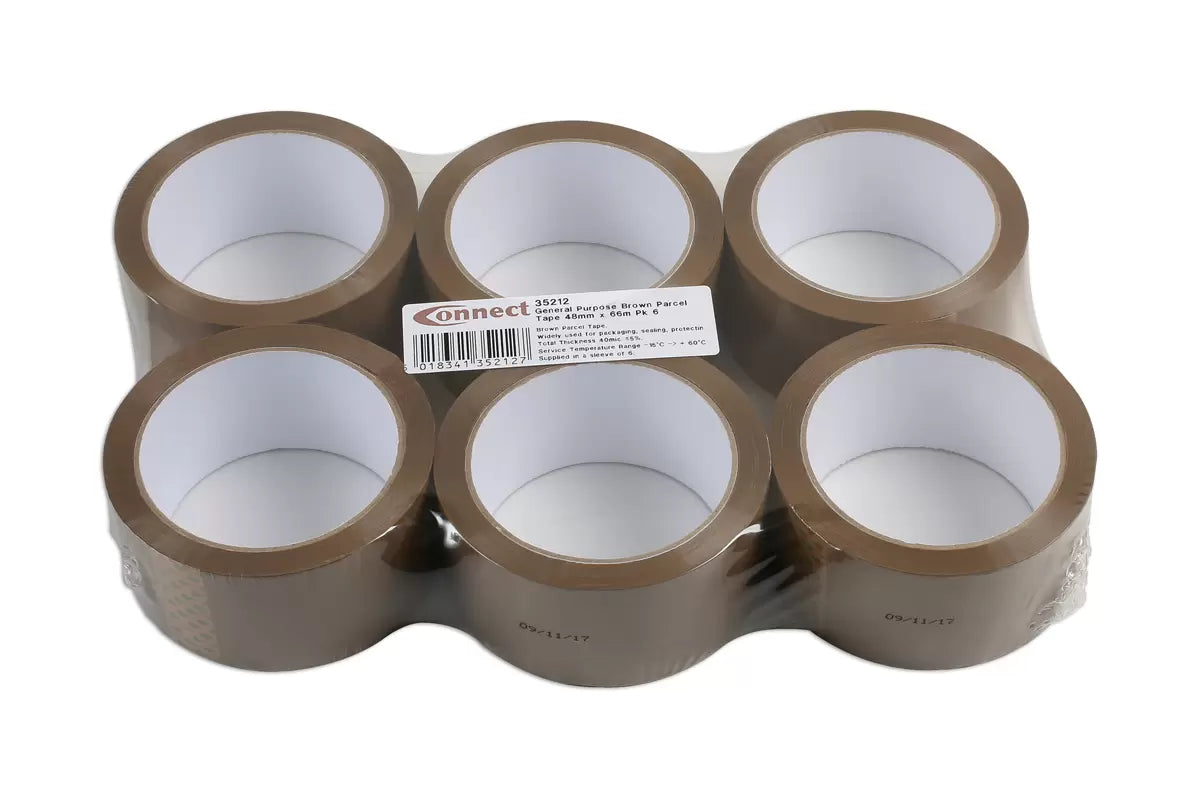 Connect Brown Parcel Tape