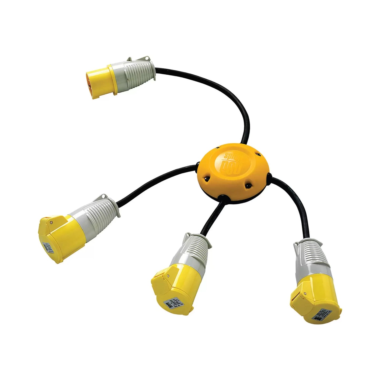 Draper Tools - 35255 - Defender E13220 110V Spider Pod 3 x 16A