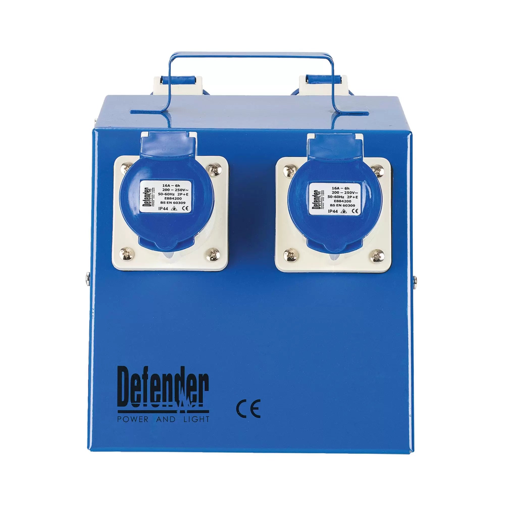Draper Tools - 35259 - Defender E13112 230V Splitter Box, 4 x 16A