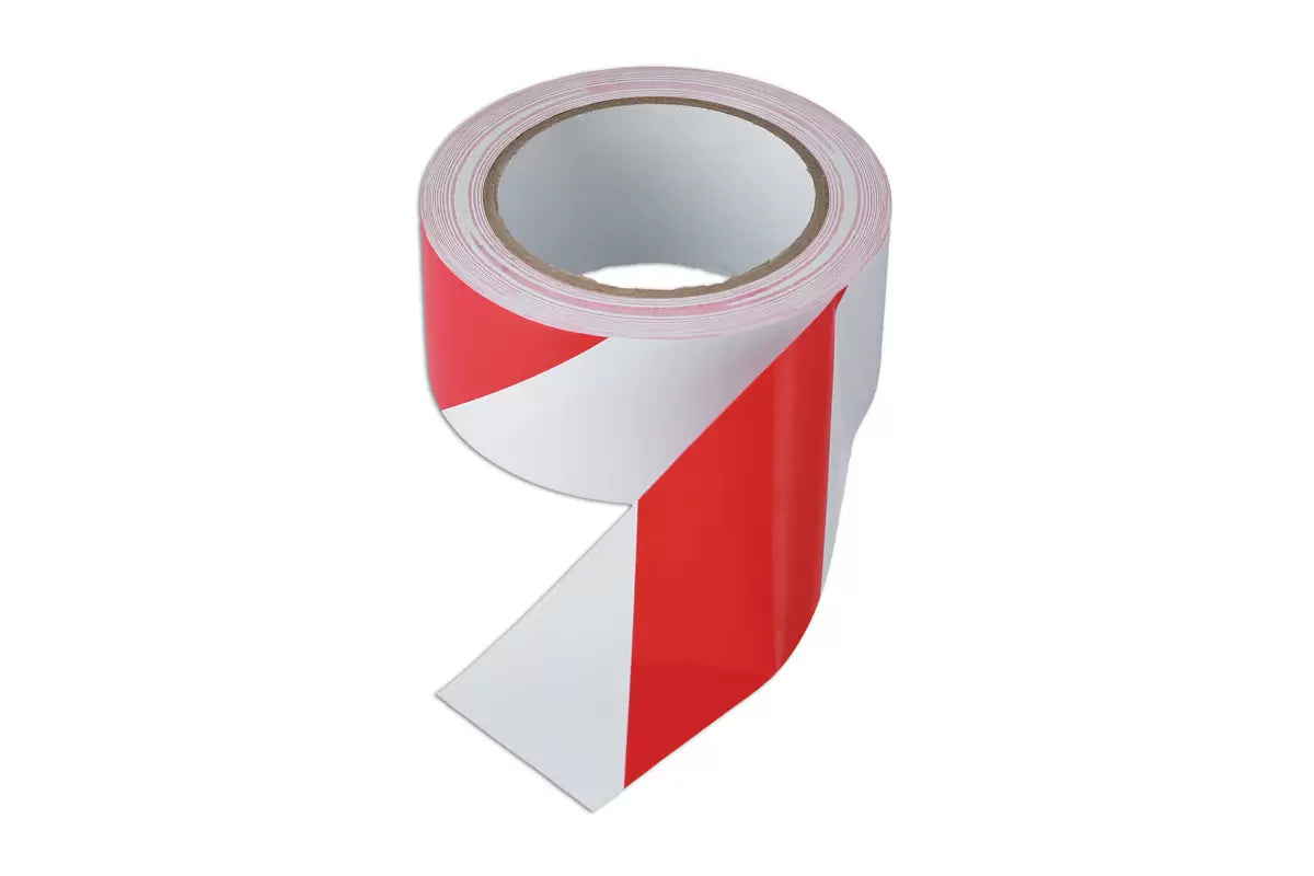 Connect-35367 Barrier Tape Red White