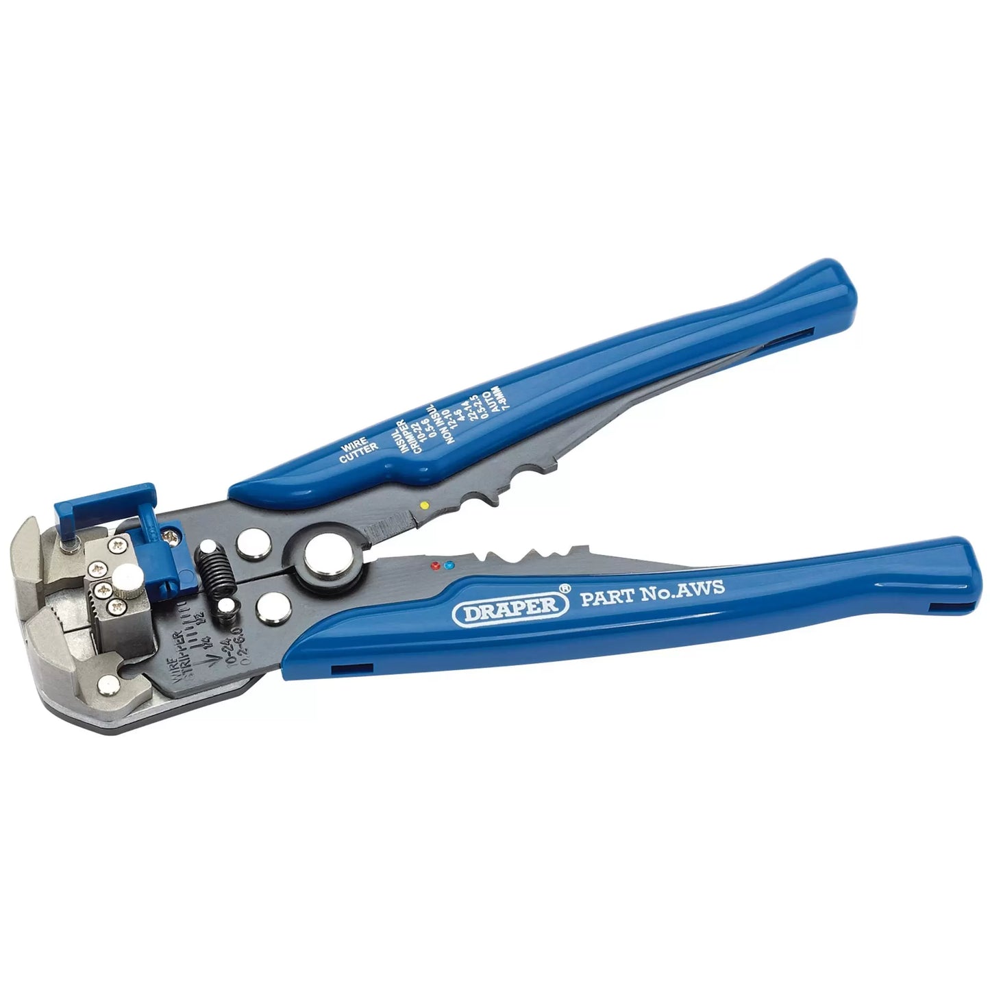 Draper Tools - 35385 - Dual Action Automatic Wire Stripper/Crimper, 205mm