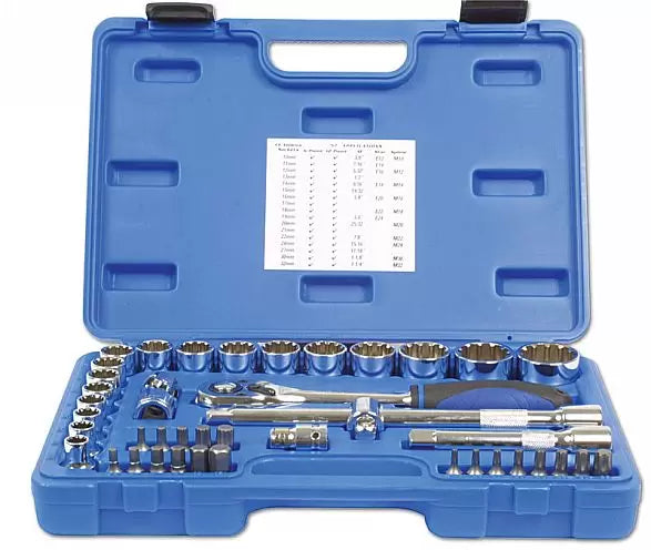 Laser - 3571 - Alldrive Socket Set 1/2"D 42pc