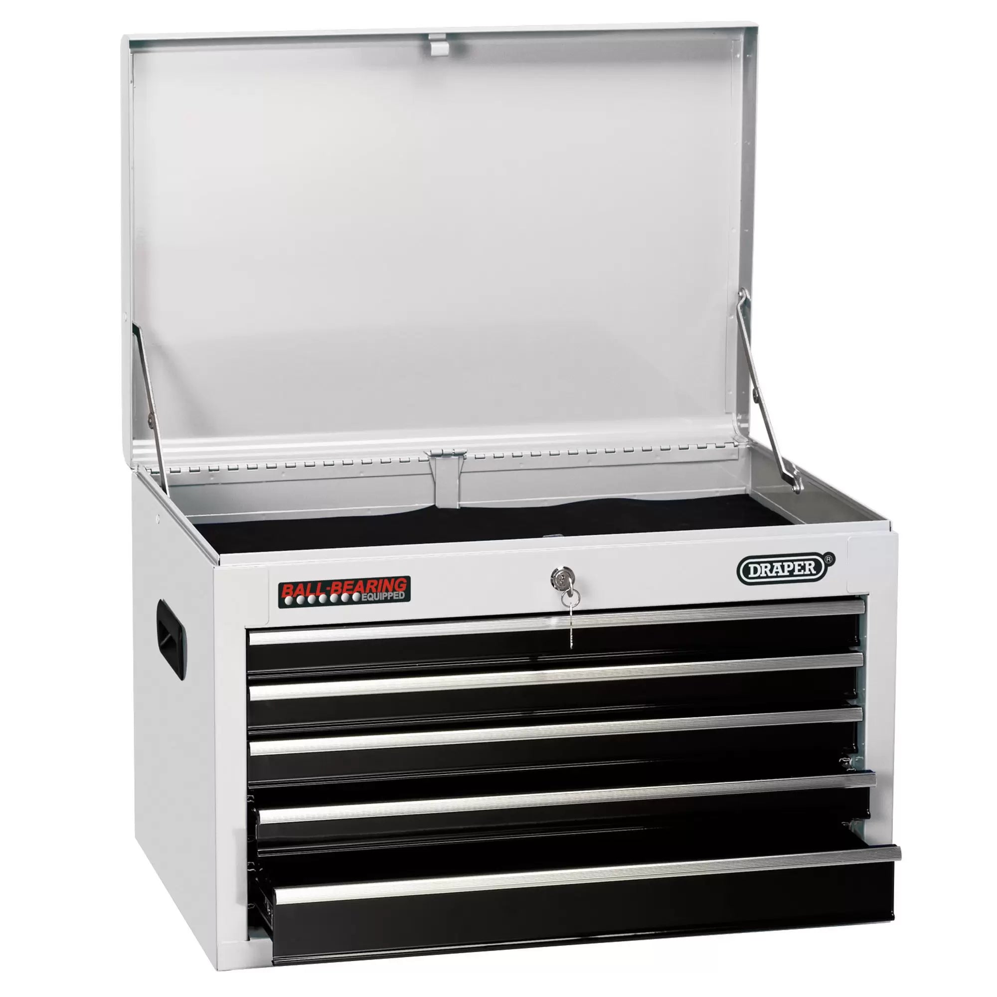Draper Tools - 35738 - Tool Chest, 5 Drawer, 26", White