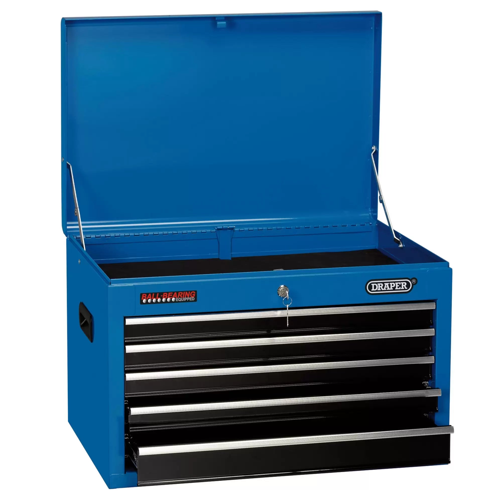 Draper Tools - 35746 - Tool Chest, 5 Drawer, 26", 660 x 445 x 430mm, Blue