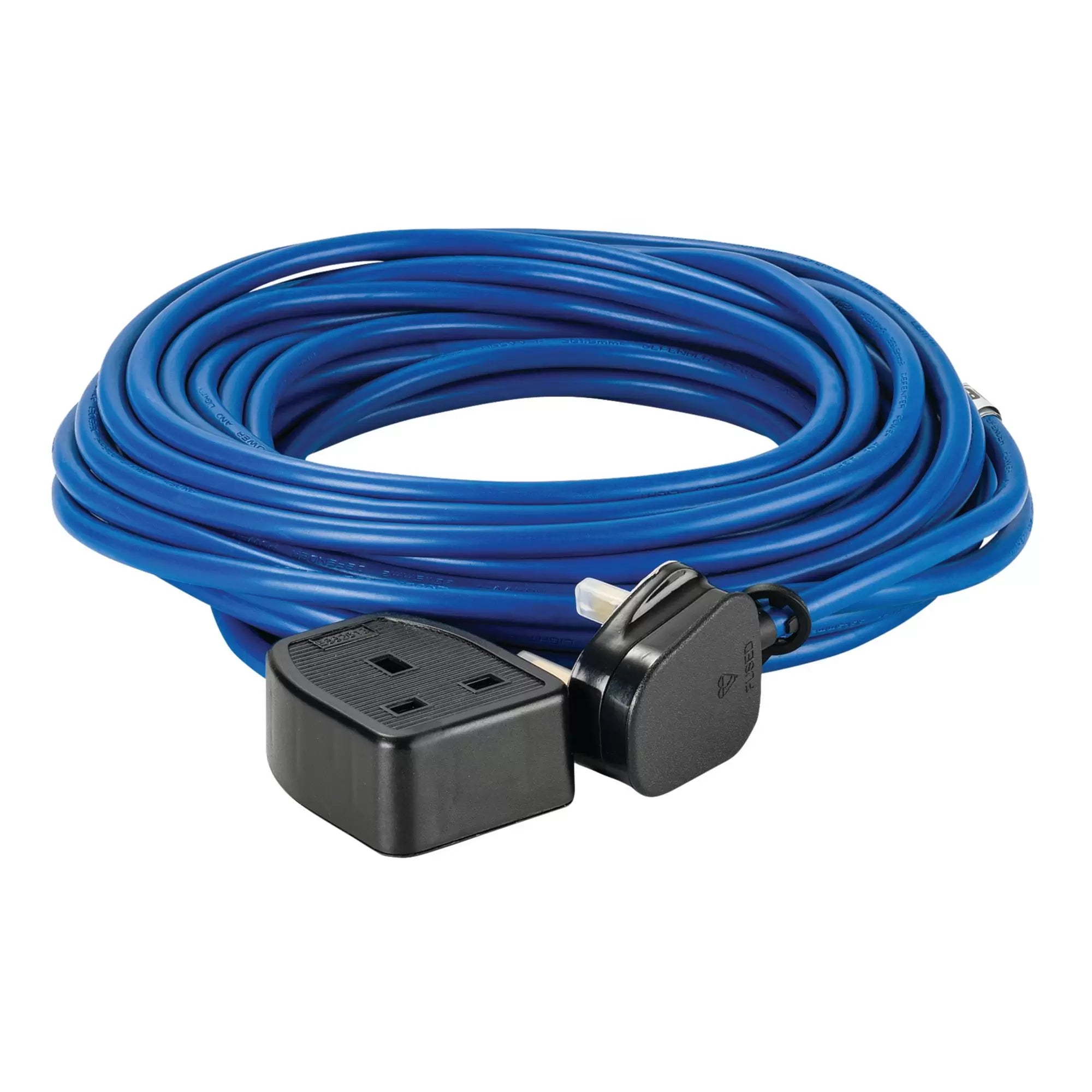 Draper Tools - 35780 - Defender E85222 230V Extension Lead, Blue, 1.5mm&sup2;, 13A ,14m