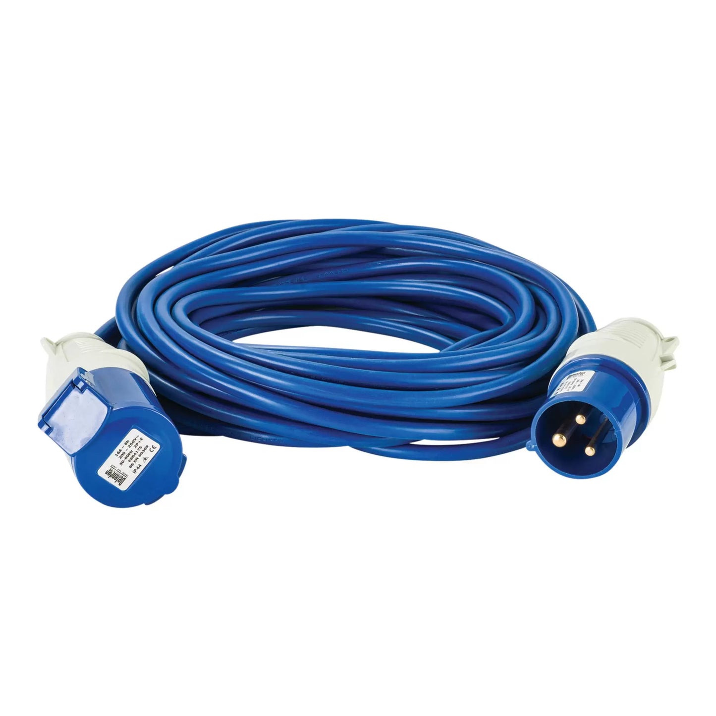 Draper Tools - 35805 - Defender E85211 230V Extension Lead, Blue, 1.5mm&sup2;, 16A, 14m