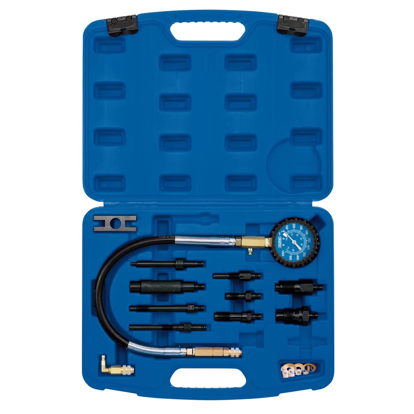Draper Tools - 35878 - Diesel Compression Test Kit (12 Piece)