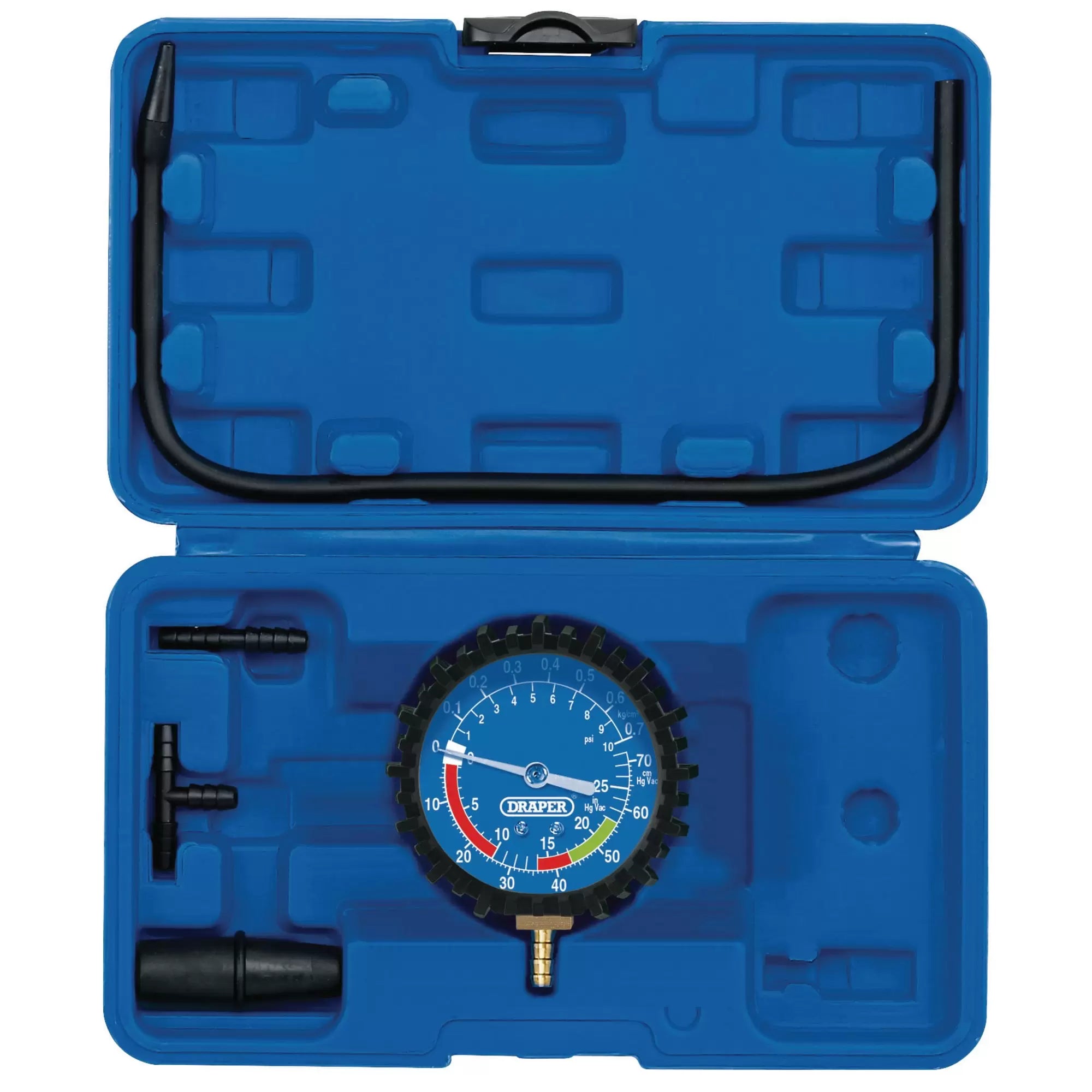 Draper Tools - 35881 - Vacuum and Pressure Test Kit (5 Piece)