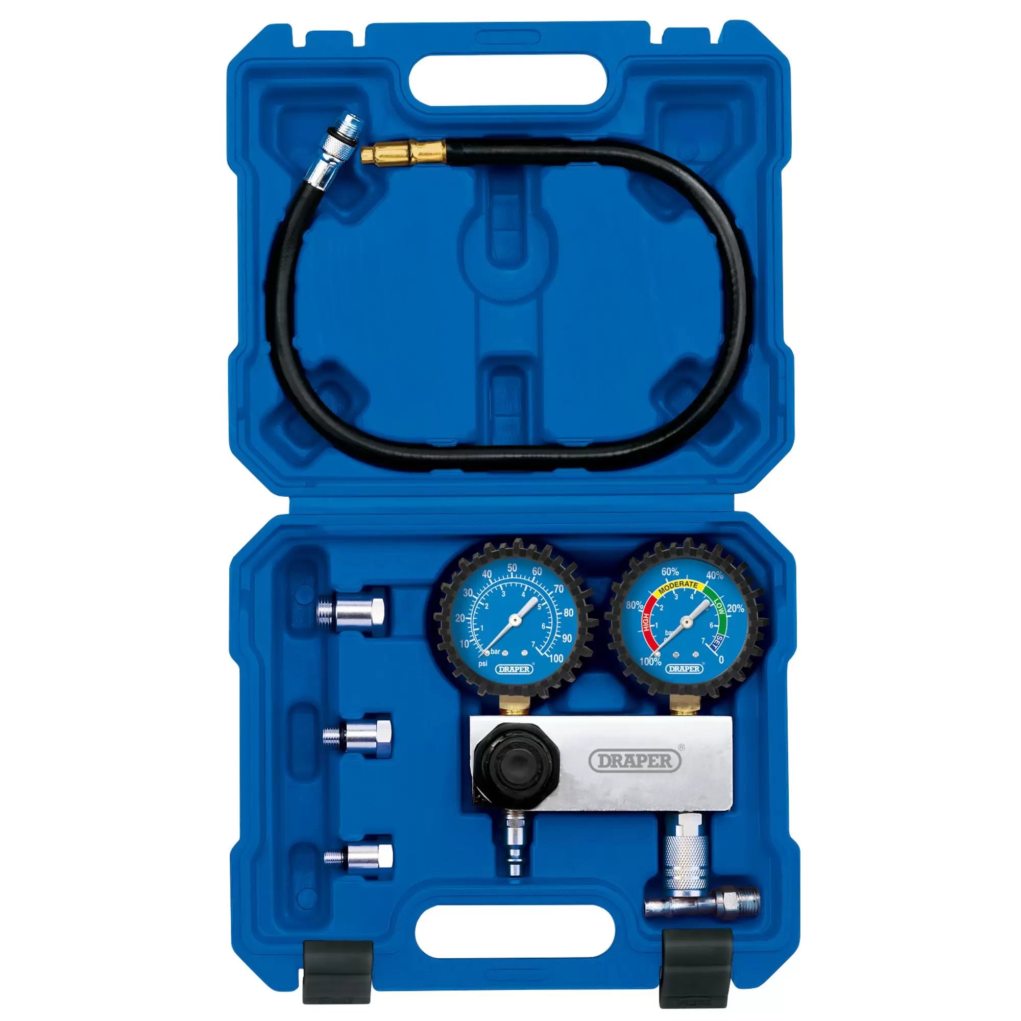 Draper Tools - 35884 - Cylinder Leakage Kit (7 Piece)