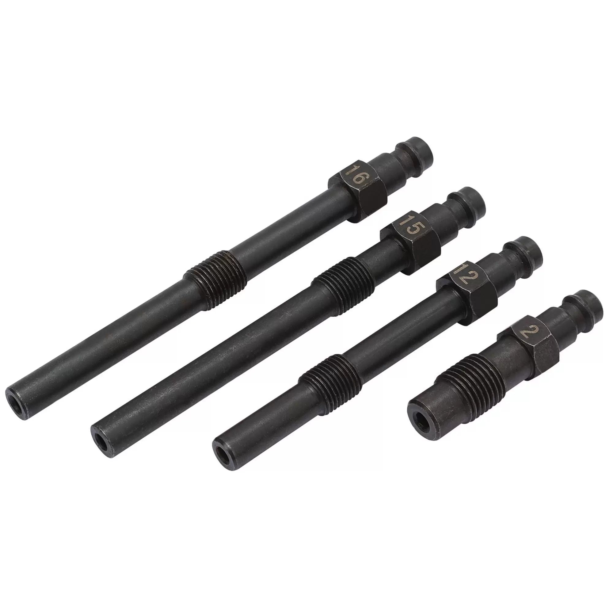 Draper Tools - 35887 - Glow Plug Adaptor Kit (4 Piece)