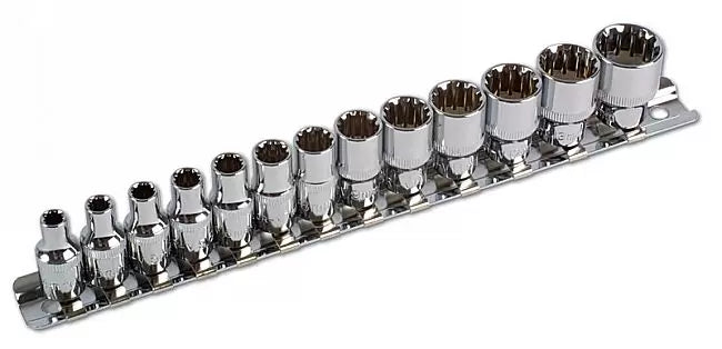 Laser - 3592 - Alldrive Socket Set 1/4"D 13pc