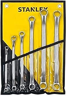 Stanley Stmt73-664-8 Double Ring Wrench 6 Piece Set