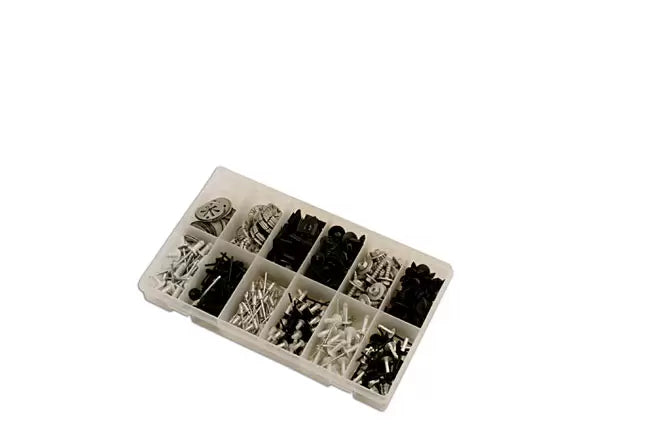 Connect - 36040 - Assorted Bodyshop Metal Fasteners 400pc