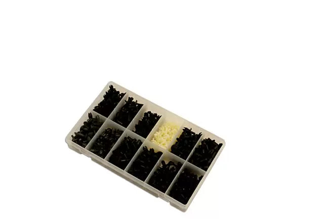 Connect - 36041 - Assorted Drive Rivets (Push-Pins) 350pc