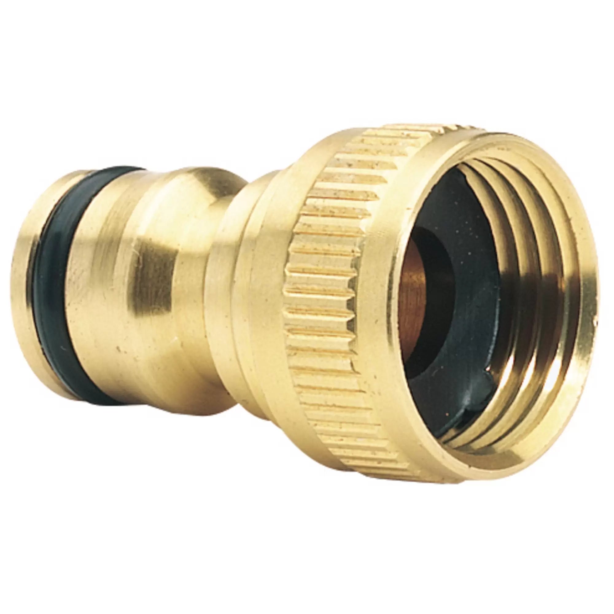 Draper Tools - 36197 - Brass Garden Hose Tap Connector, 1/2"